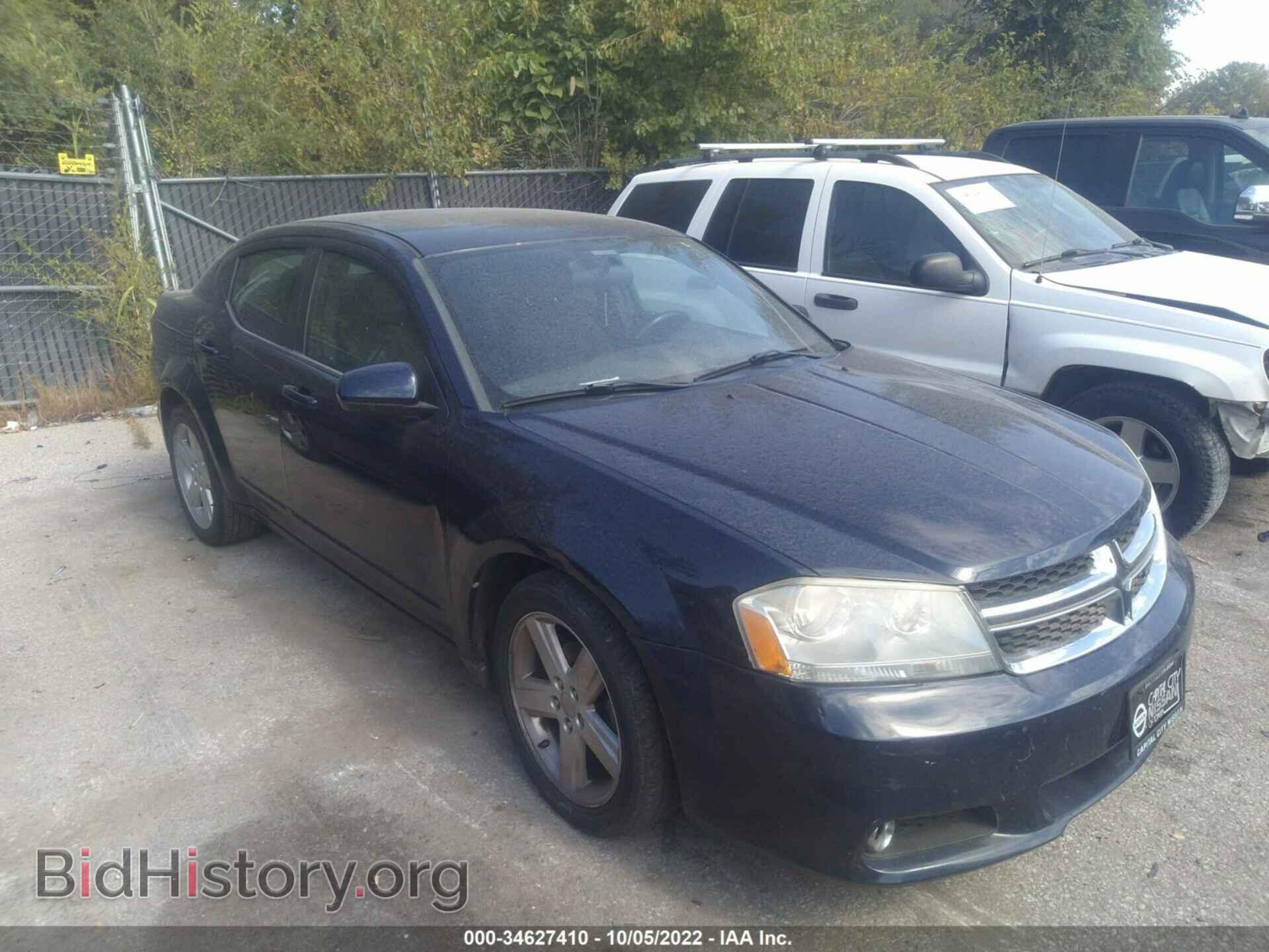 Фотография 1C3CDZCB7DN709864 - DODGE AVENGER 2013