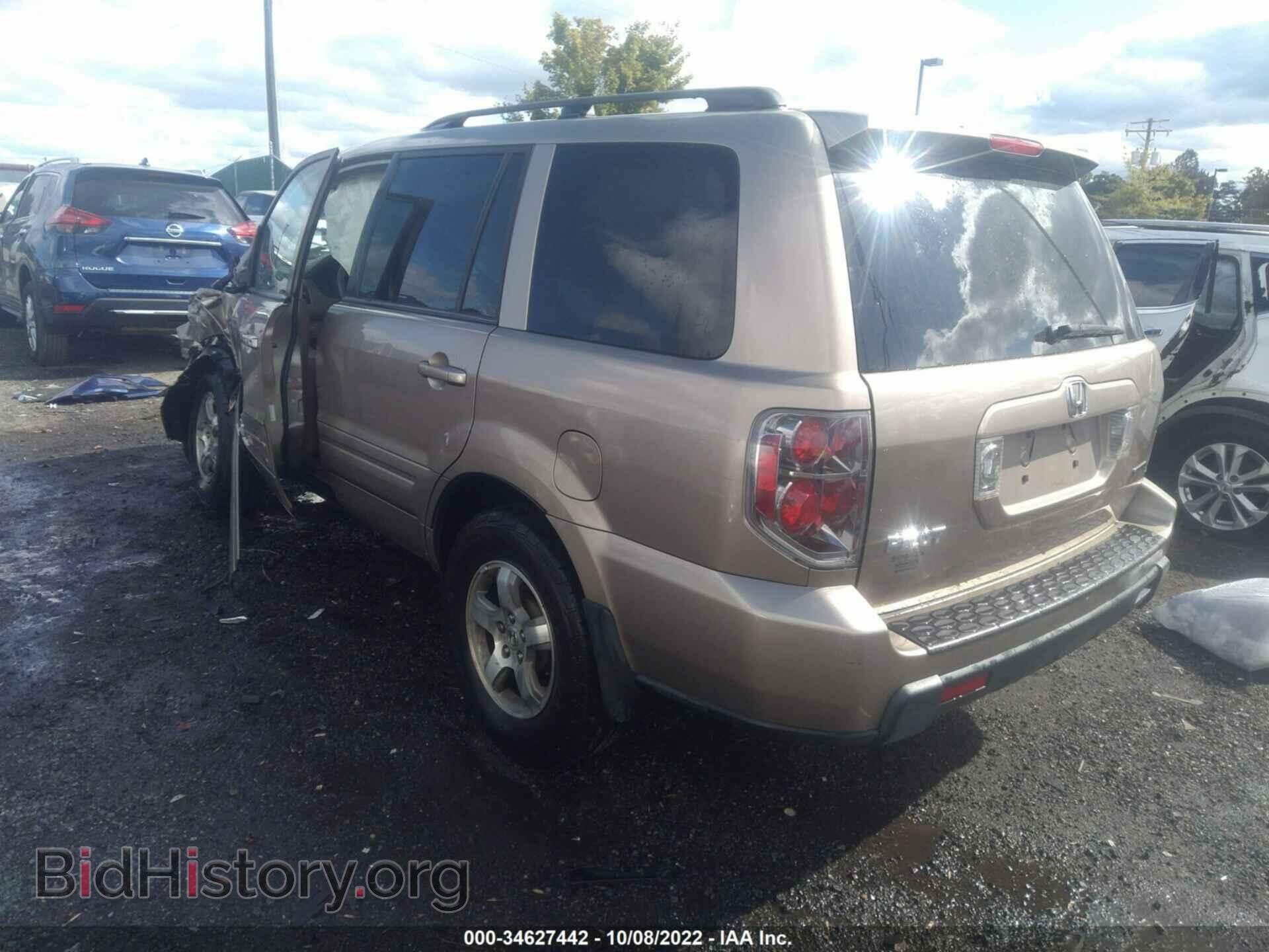 2006 HONDA PILOT - VIN: 2HKYF18506H563908 - Фото 3