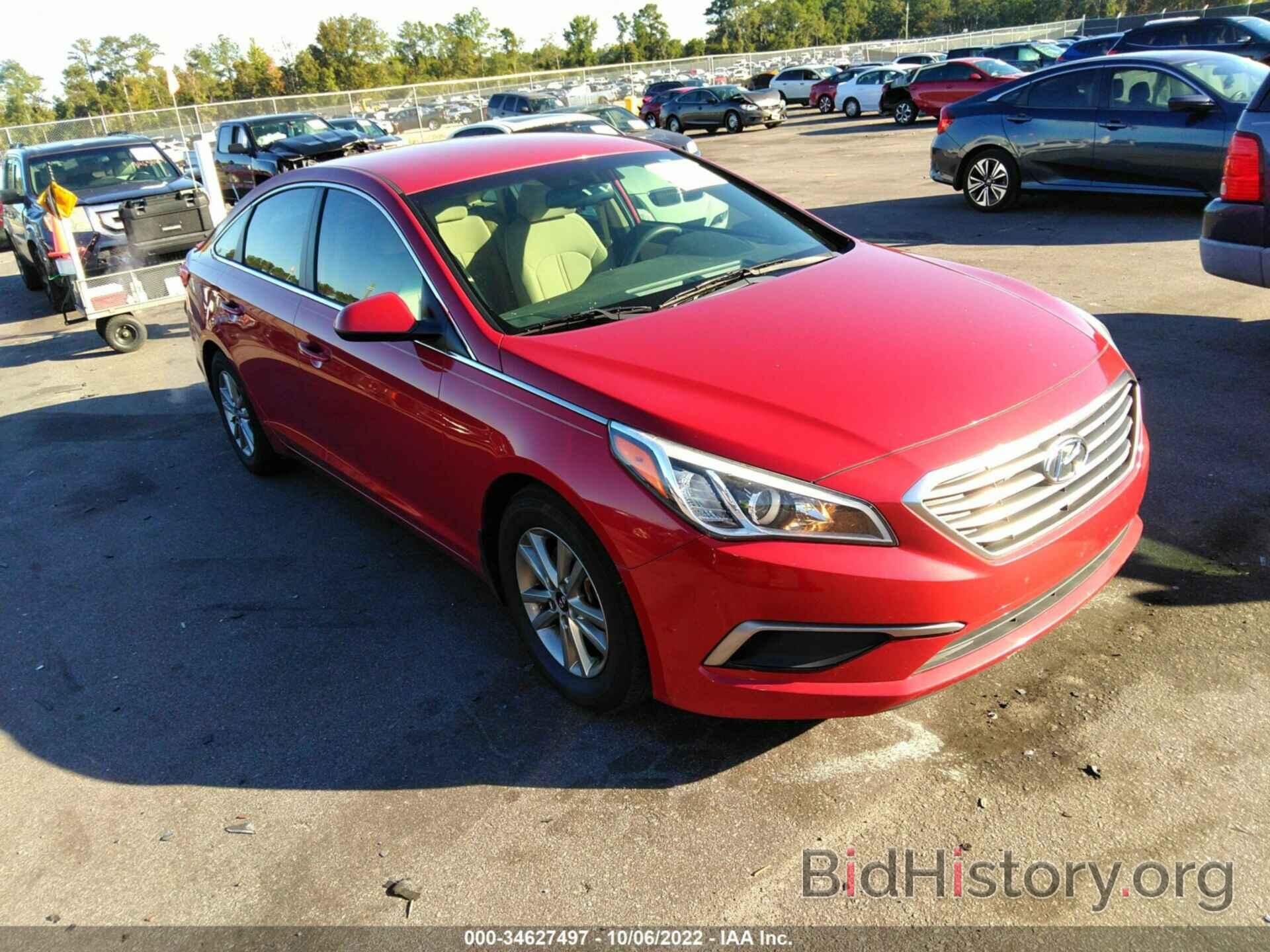 Фотография 5NPE24AF6HH551820 - HYUNDAI SONATA 2017