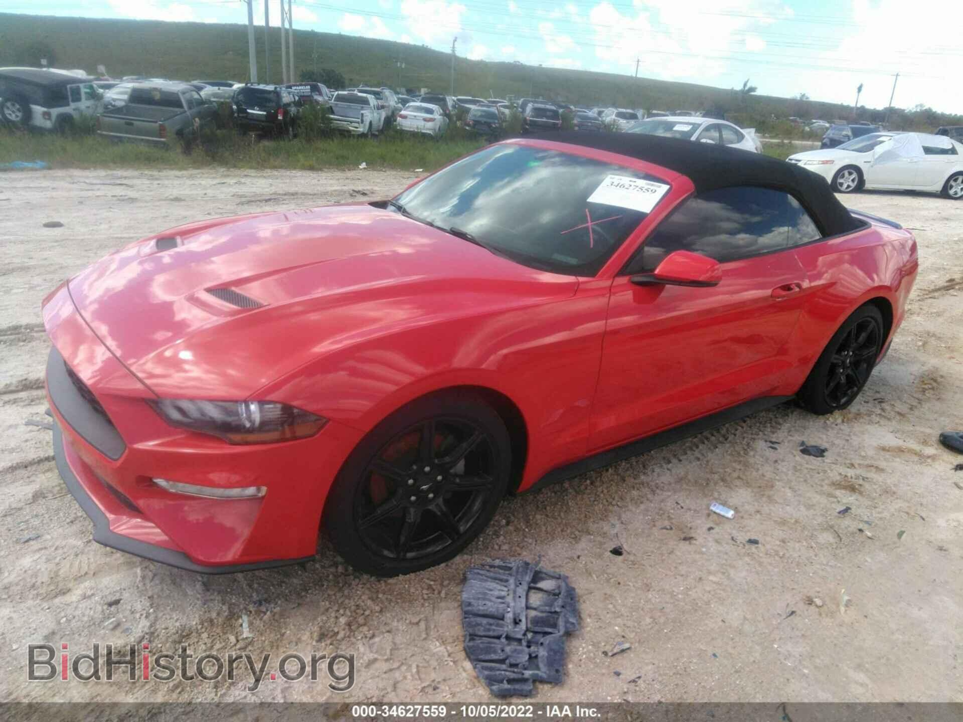 2018 FORD MUSTANG - VIN: 1FATP8UH4J5124208 - Фото 2