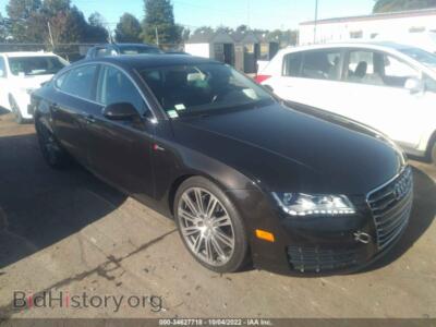 2013 Audi A7 3.0 Premium Plus, черный — VIN WAUYGAFC1DN064222, IAAI