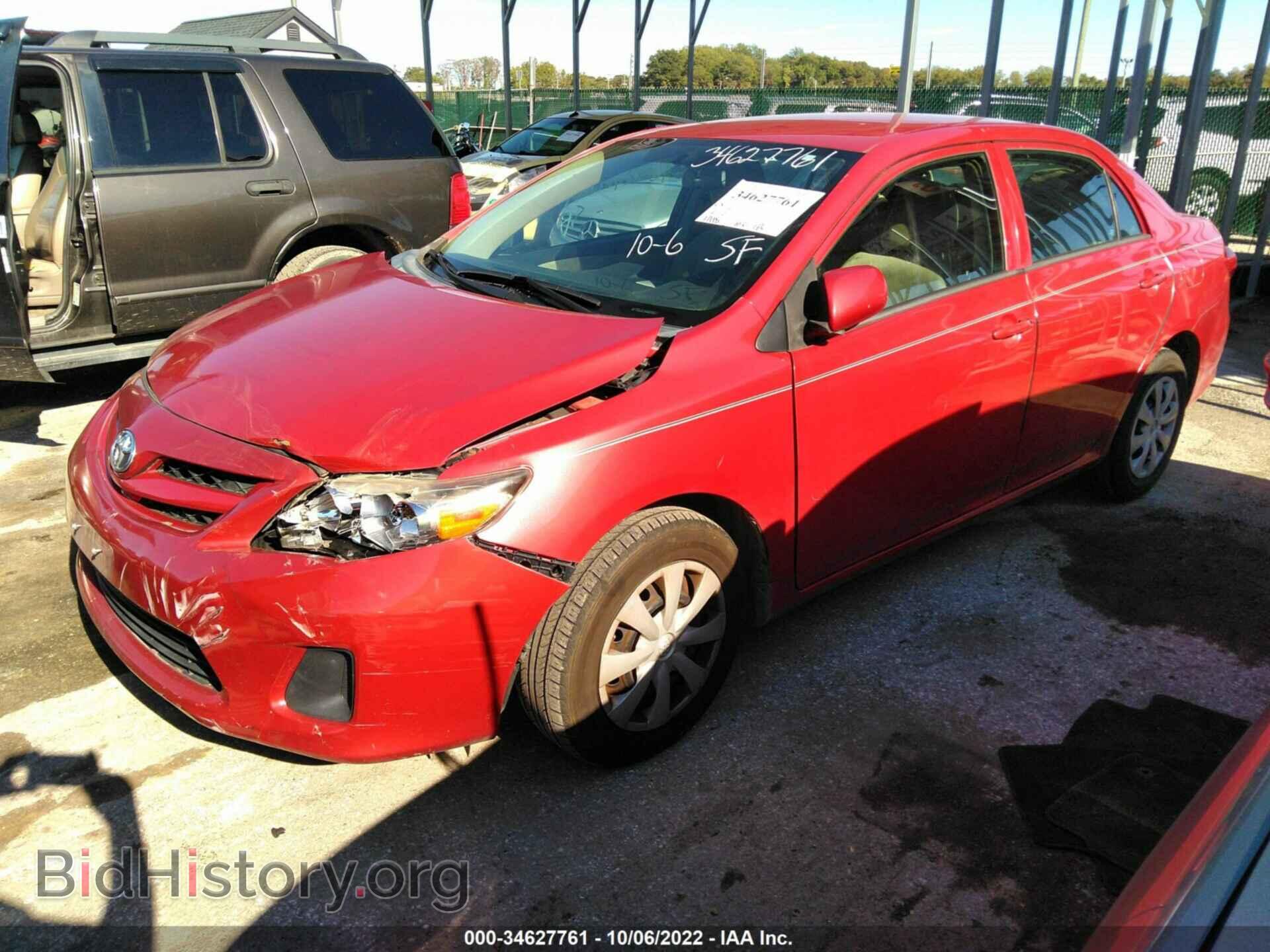 2013 TOYOTA COROLLA - VIN: 2T1BU4EE7DC941742 - Фото 2