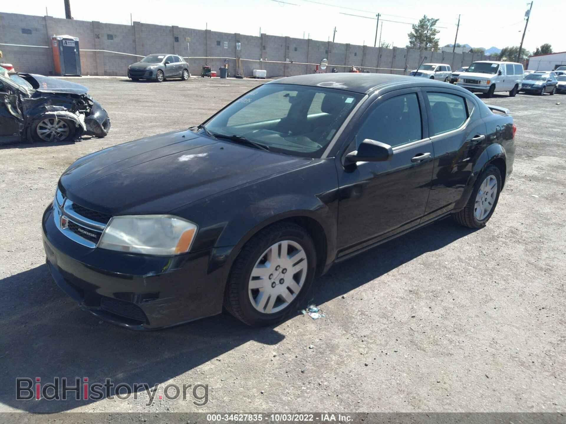 2011 DODGE AVENGER - VIN: 1B3BD4FBXBN517178 - Фото 2