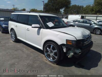 2010 Ford FLEX SEL, white — VIN 2FMGK5CC6ABA47301, IAAI