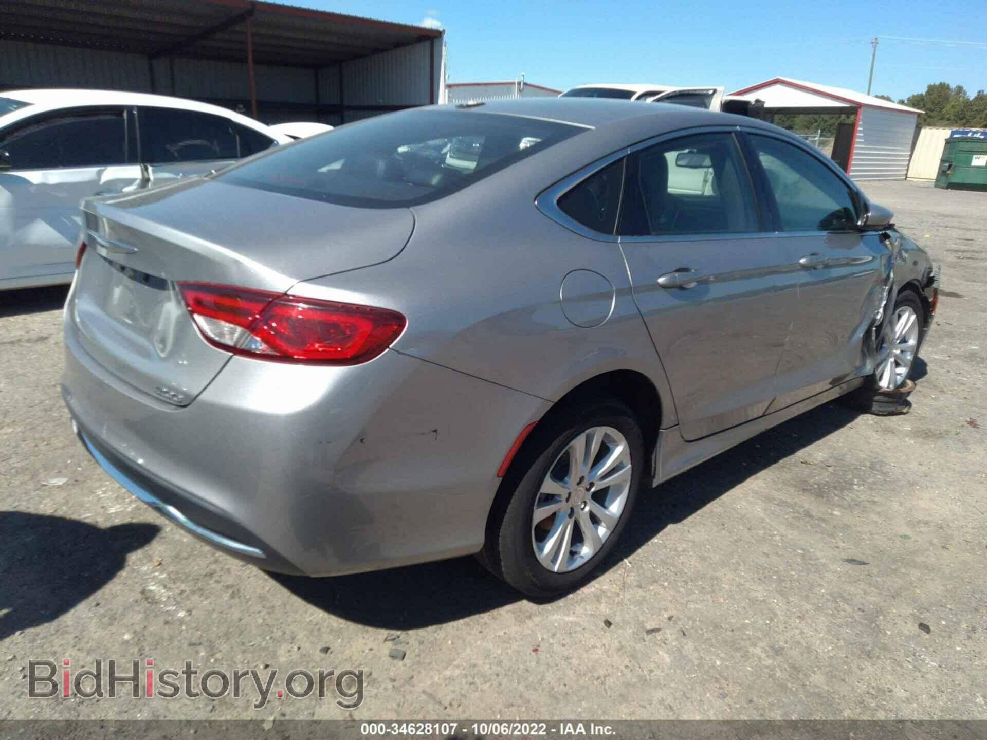 2016 CHRYSLER 200 - VIN: 1C3CCCABXGN191241 - Фото 4