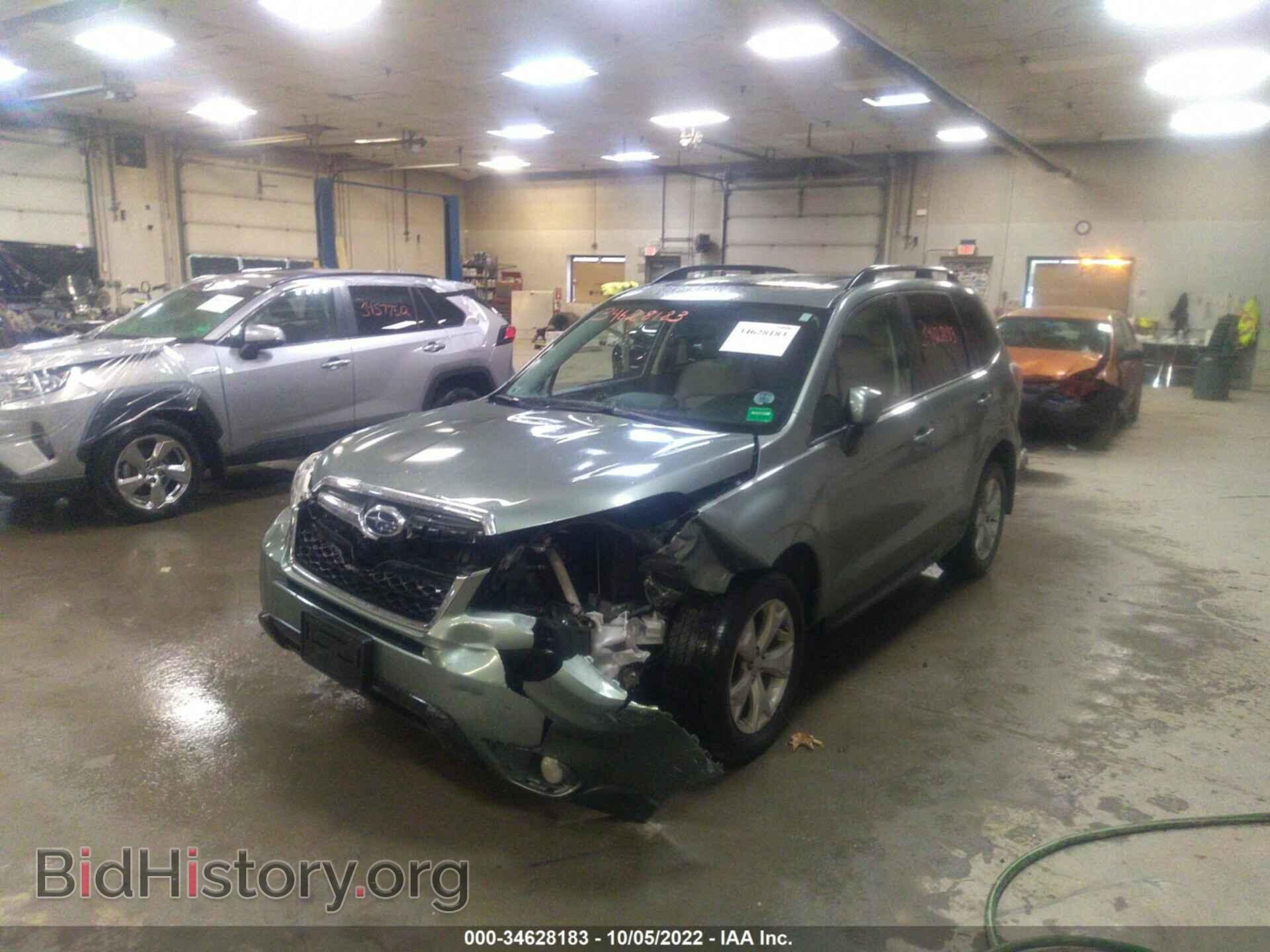 2014 SUBARU FORESTER - VIN: JF2SJAEC5EH541649 - Фото 2