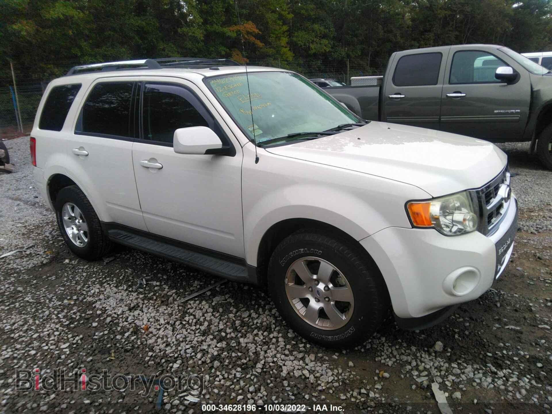 Фотография 1FMCU0EG1CKC59981 - FORD ESCAPE 2012