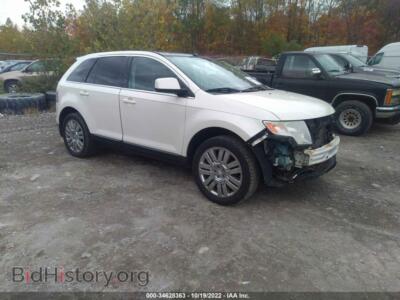 2008 Ford EDGE Limited, white — VIN 2FMDK49C08BA96833, IAAI