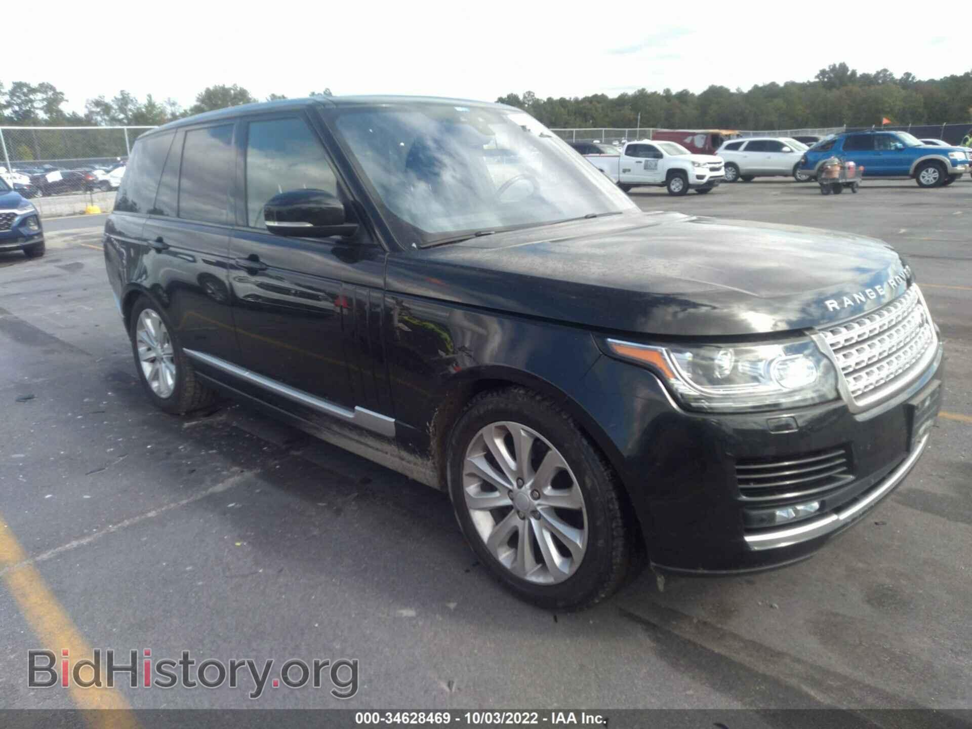 Фотография SALGS2FK0HA331978 - LAND ROVER RANGE ROVER 2017