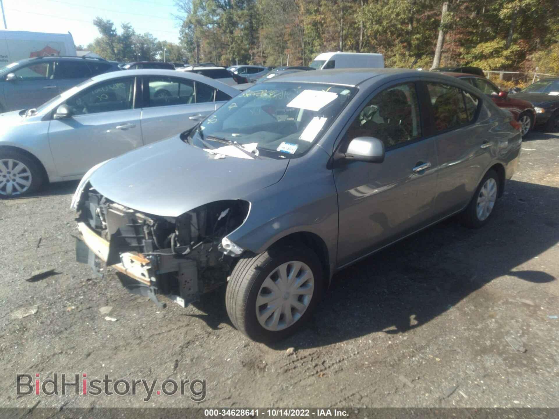 2012 NISSAN VERSA - VIN: 3N1CN7AP6CL946584 - Фото 2