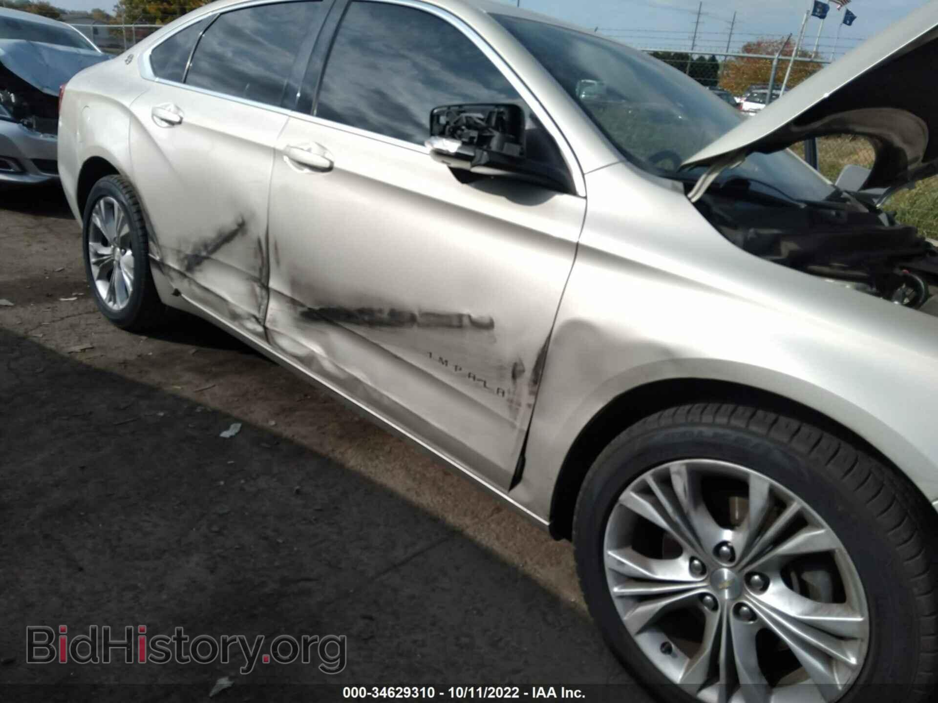 2014 CHEVROLET IMPALA - VIN: 2G1125S38E9248733 - Фото 6