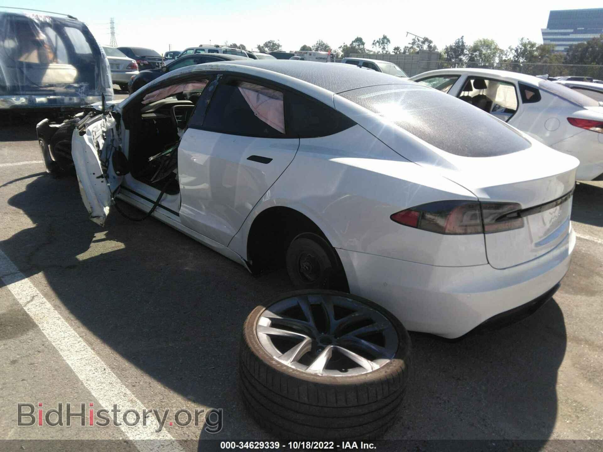 2021 TESLA MODEL S - VIN: 5YJSA1E65MF431112 - Фото 3