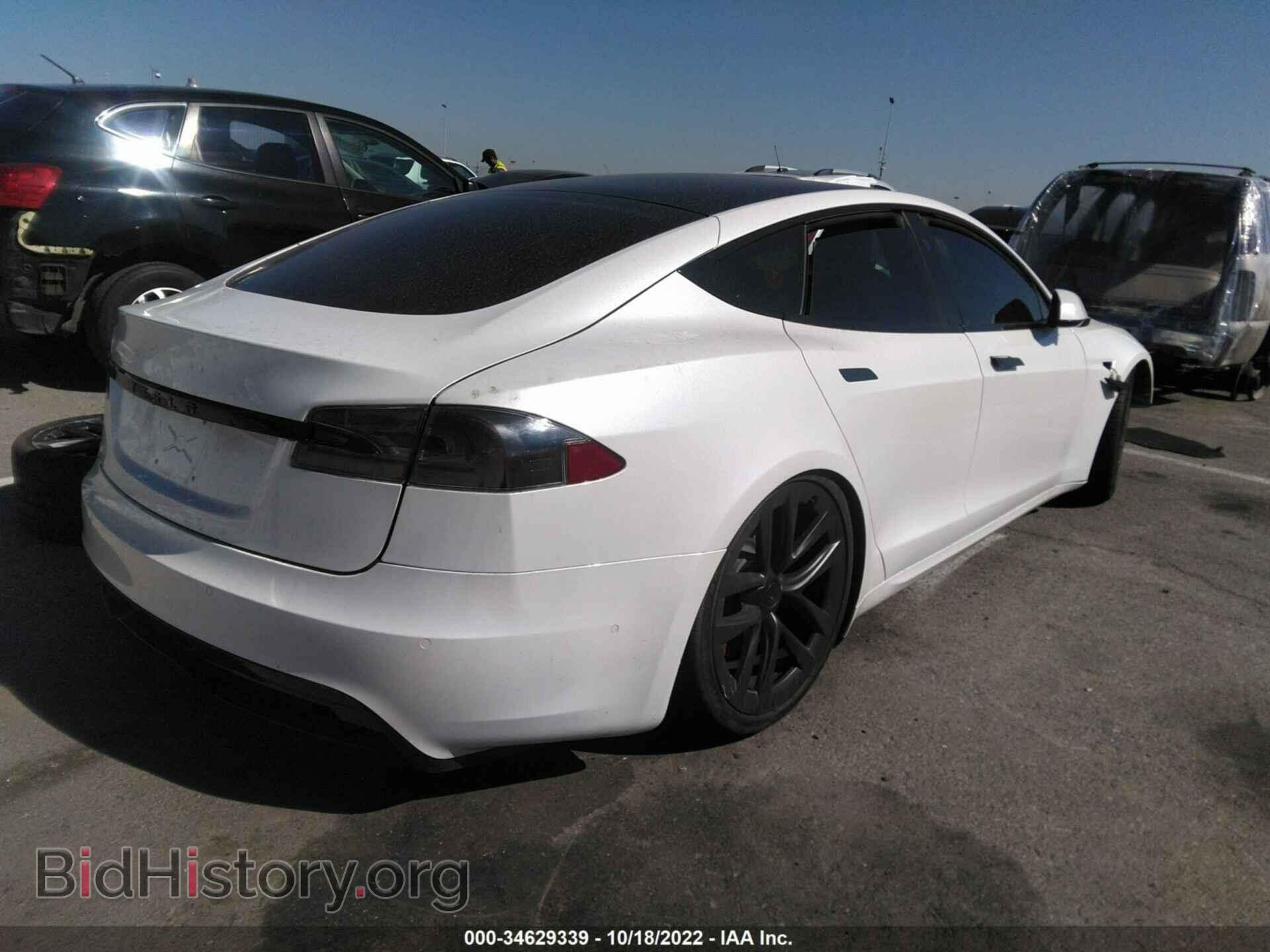 2021 TESLA MODEL S - VIN: 5YJSA1E65MF431112 - Фото 4
