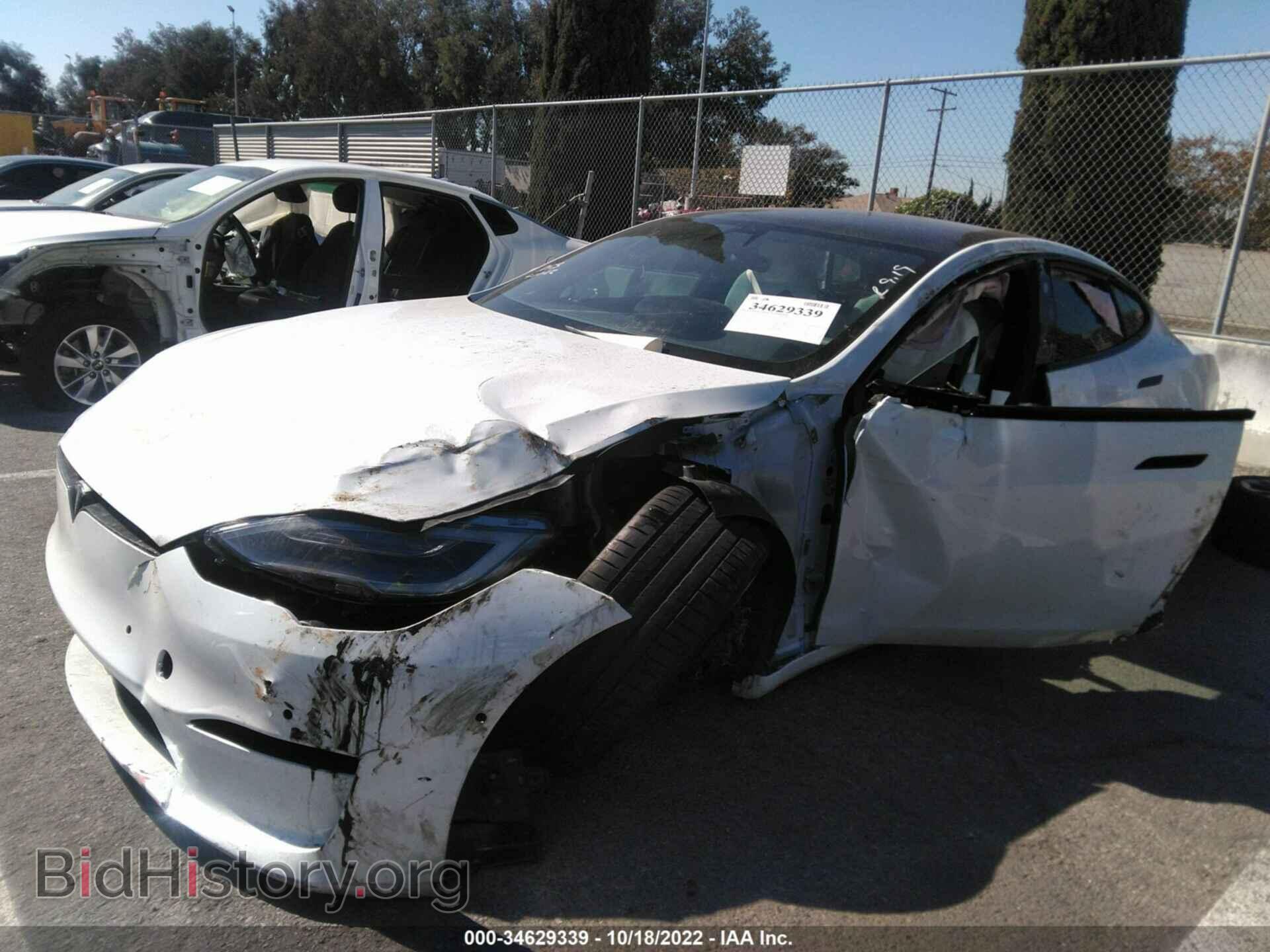 2021 TESLA MODEL S - VIN: 5YJSA1E65MF431112 - Фото 6