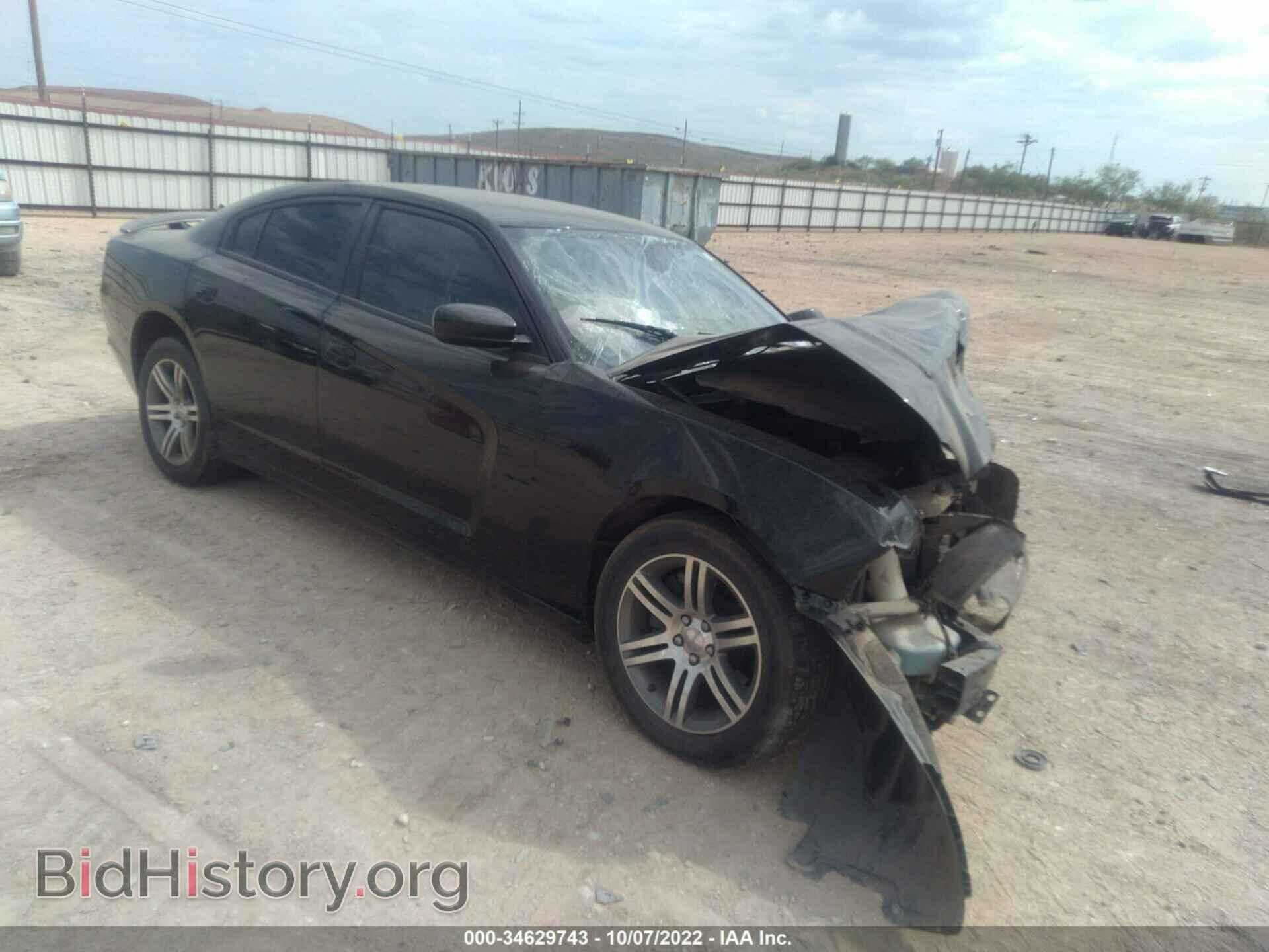 Photo 2C3CDXCT2DH532100 - DODGE CHARGER 2013