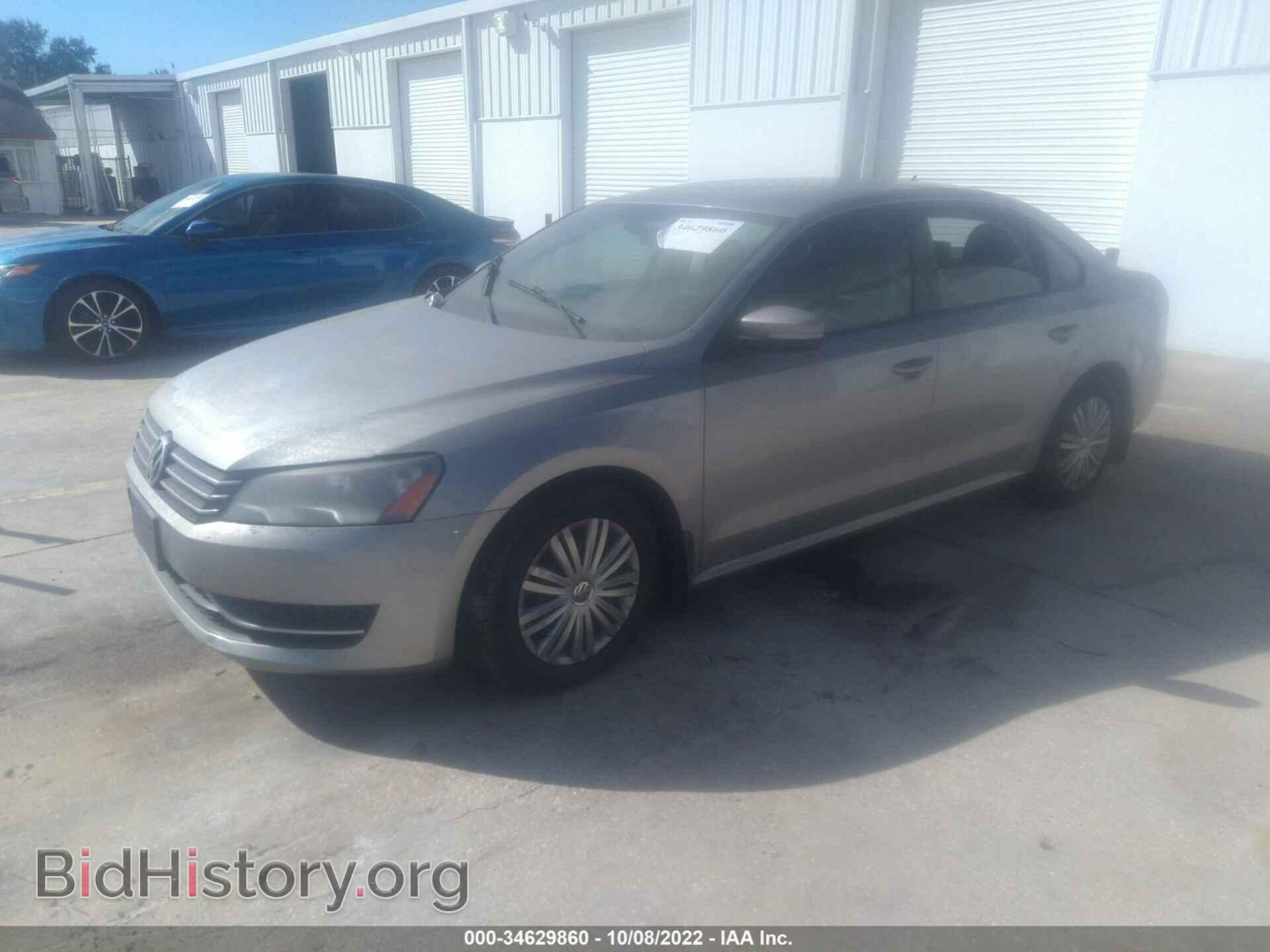 2014 VOLKSWAGEN PASSAT - VIN: 1VWAT7A33EC042744 - Фото 2