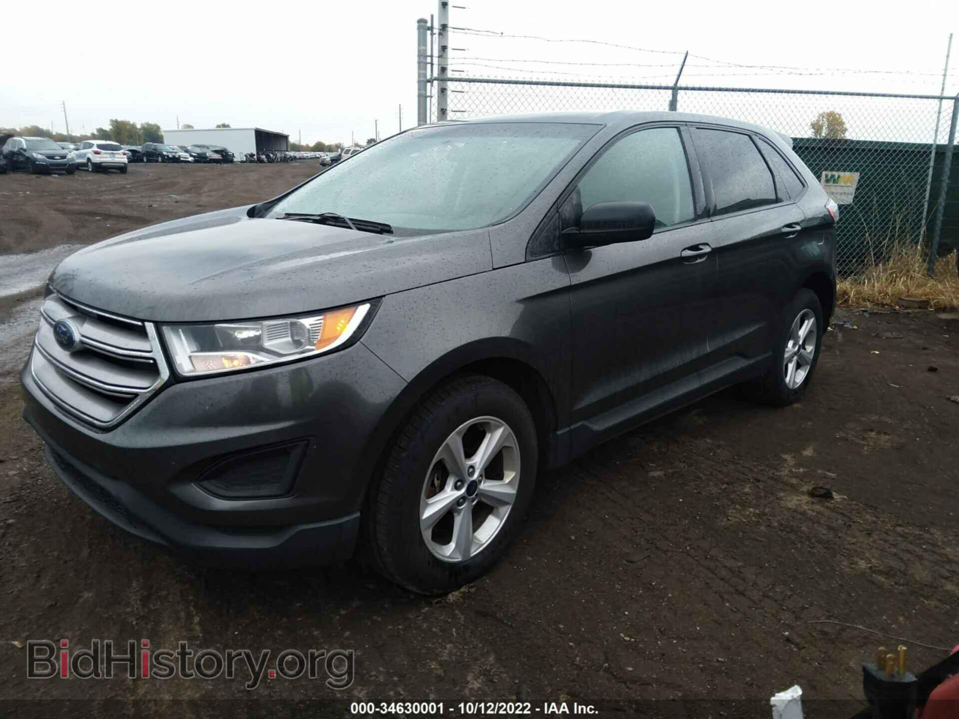 2015 FORD EDGE - VIN: 2FMTK4G84FBB43076 - Photo 2