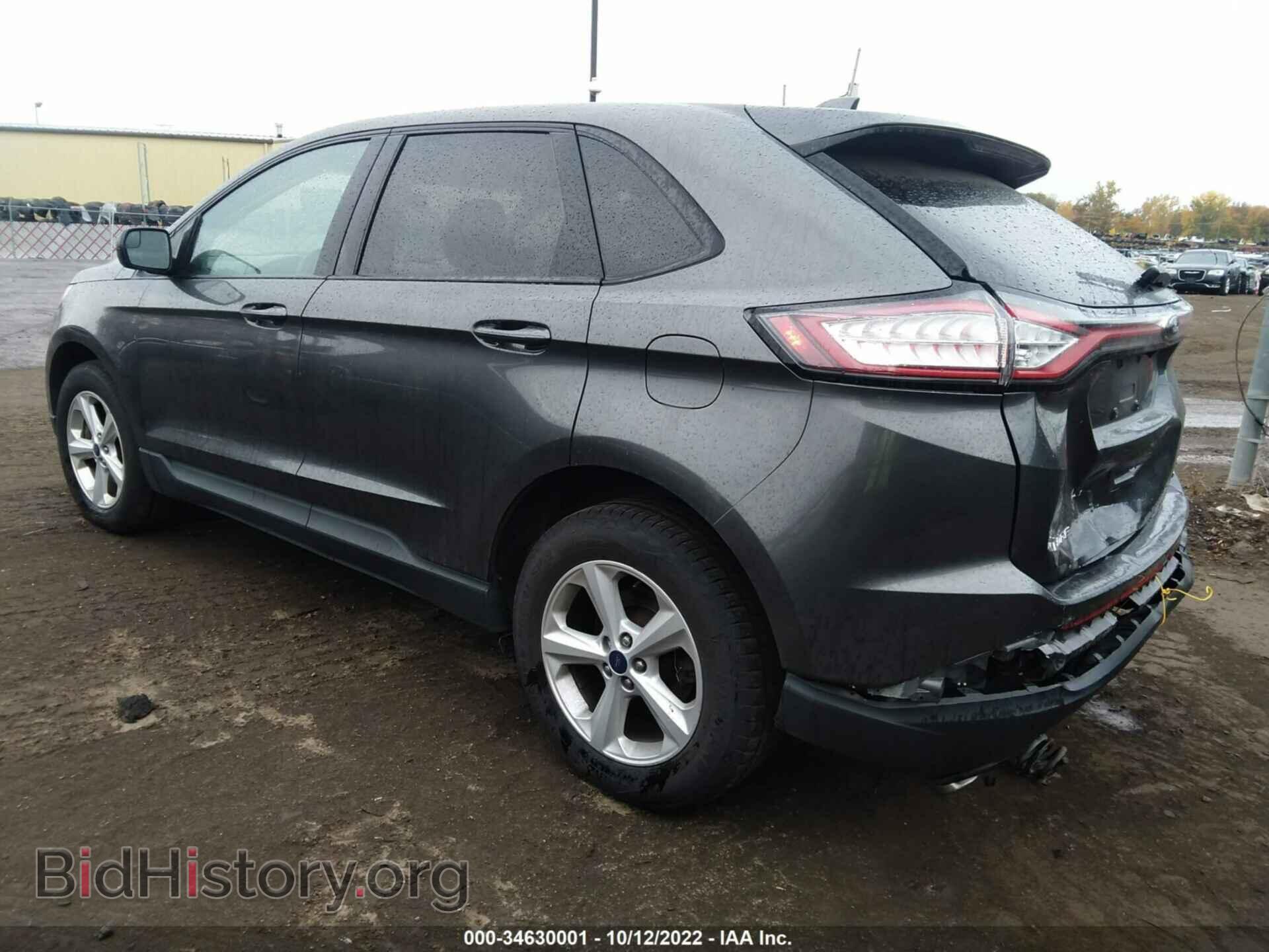 2015 FORD EDGE - VIN: 2FMTK4G84FBB43076 - Photo 3