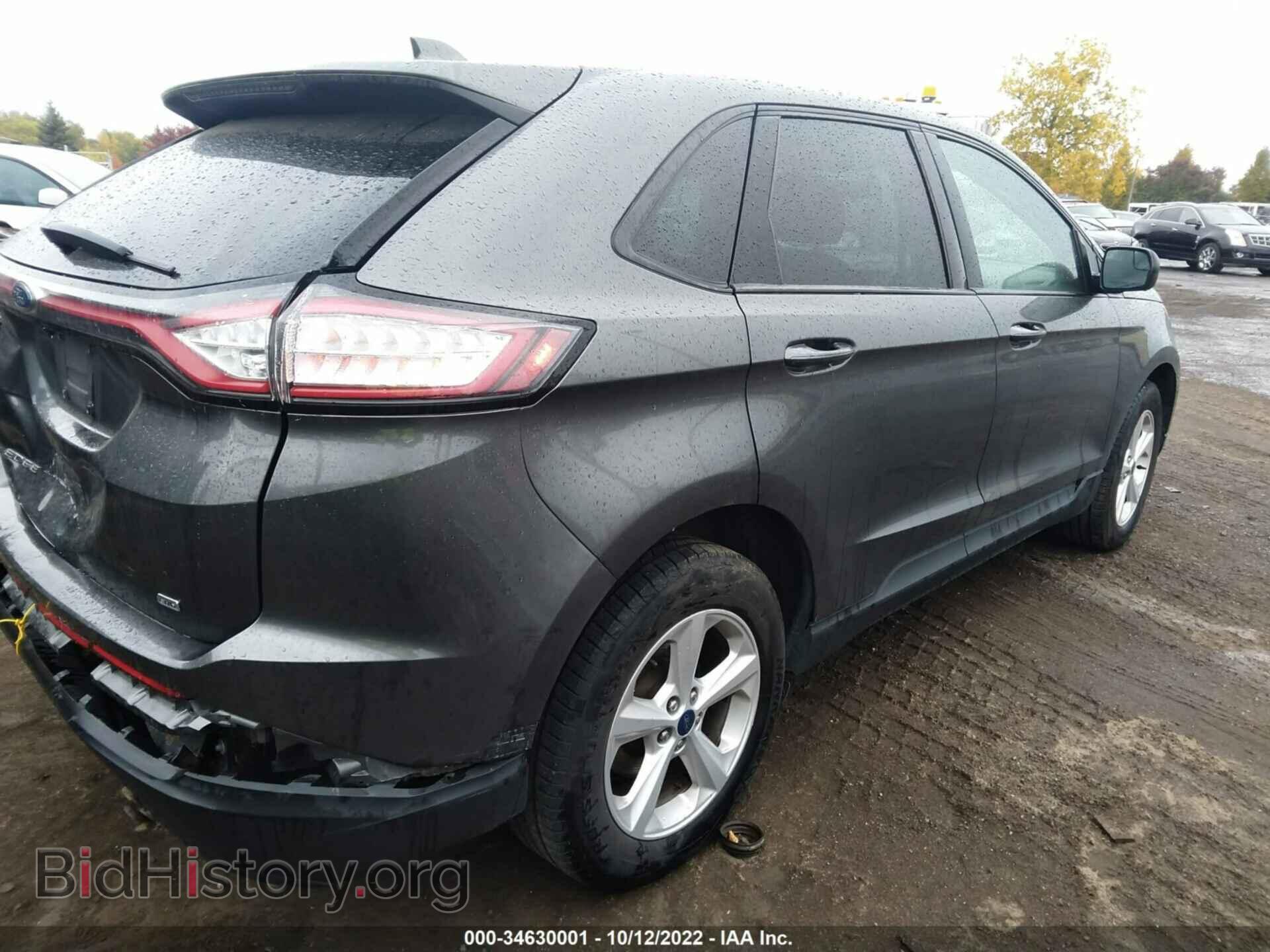 2015 FORD EDGE - VIN: 2FMTK4G84FBB43076 - Photo 4