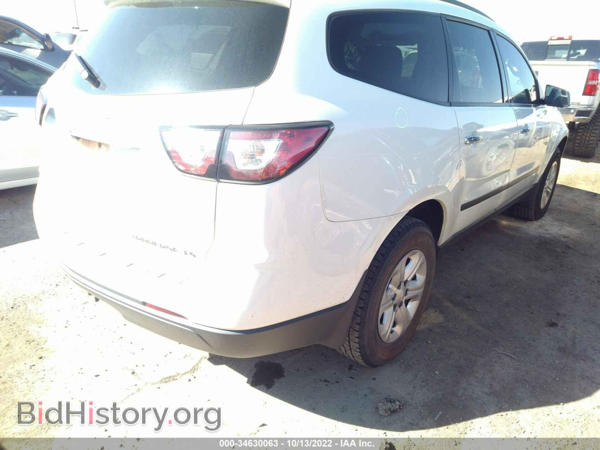 2014 CHEVROLET TRAVERSE - VIN: 1GNKRFED2EJ337016 - Фото 4