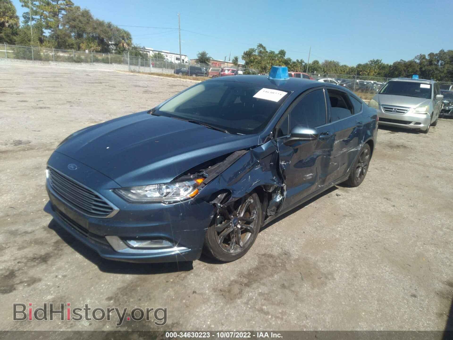 2018 FORD FUSION - VIN: 3FA6P0HD8JR200824 - Фото 2