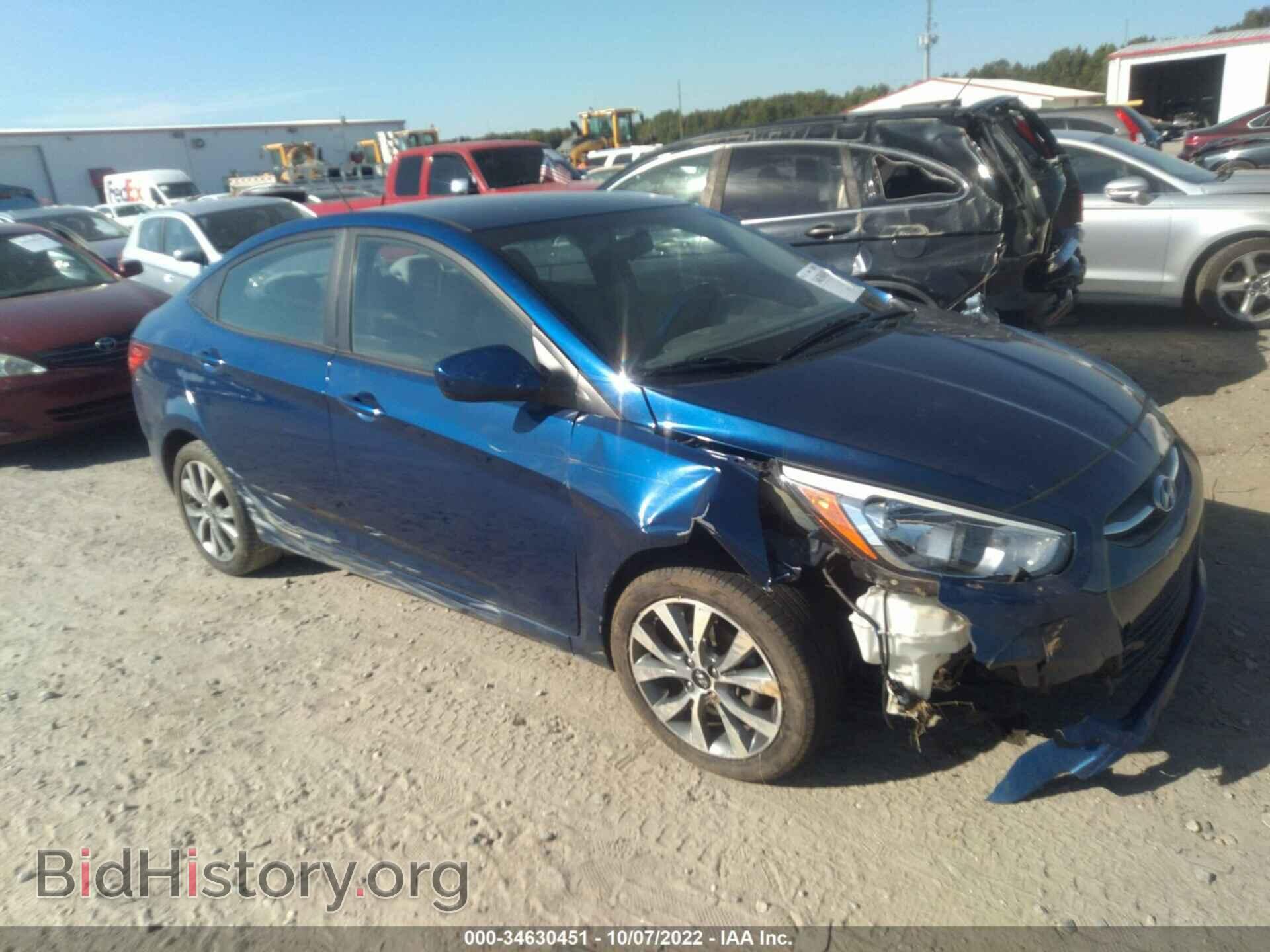 Photo KMHCT4AE2HU224845 - HYUNDAI ACCENT 2017