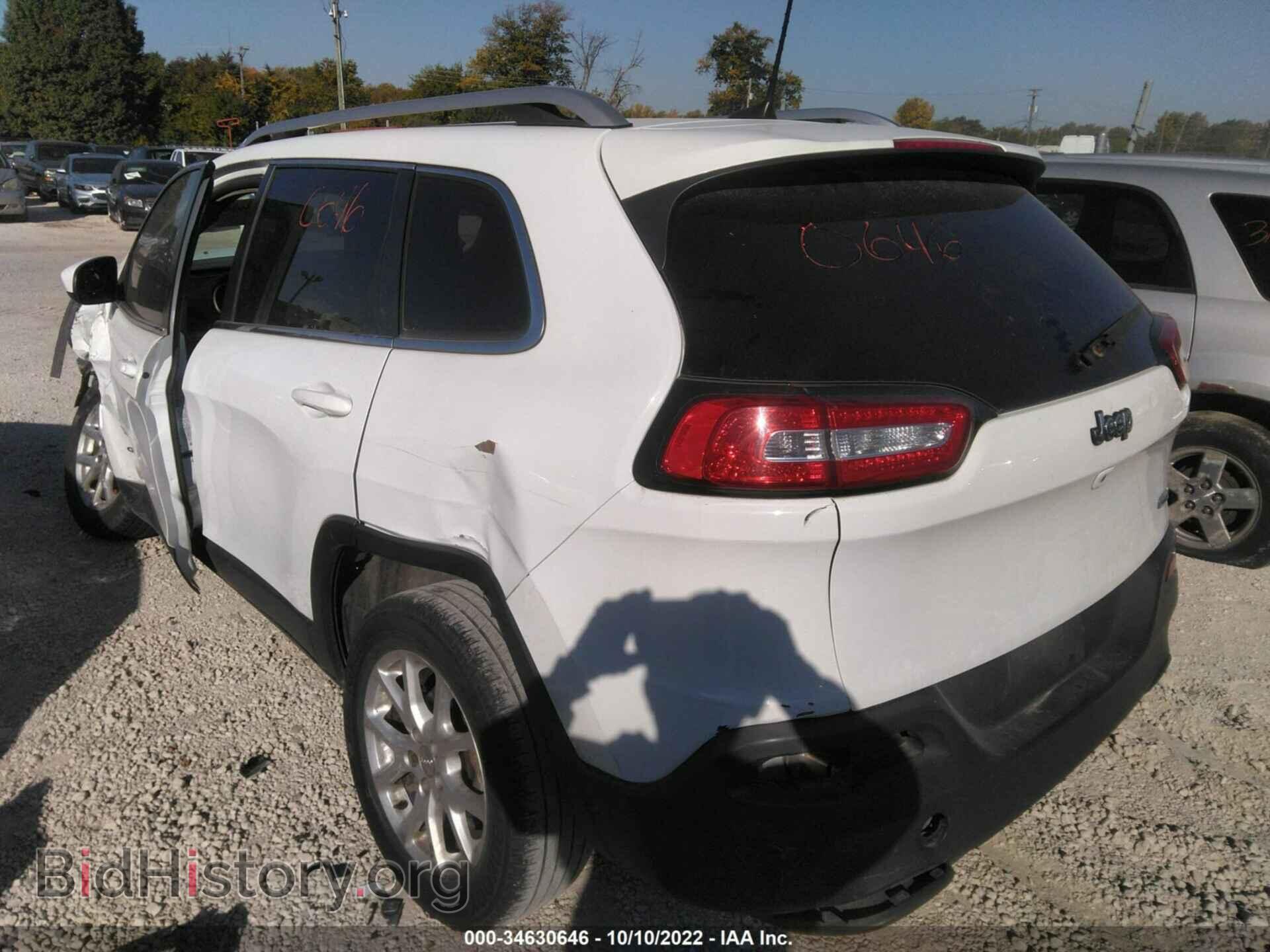 2016 JEEP CHEROKEE - VIN: 1C4PJLCB2GW110243 - Фото 3