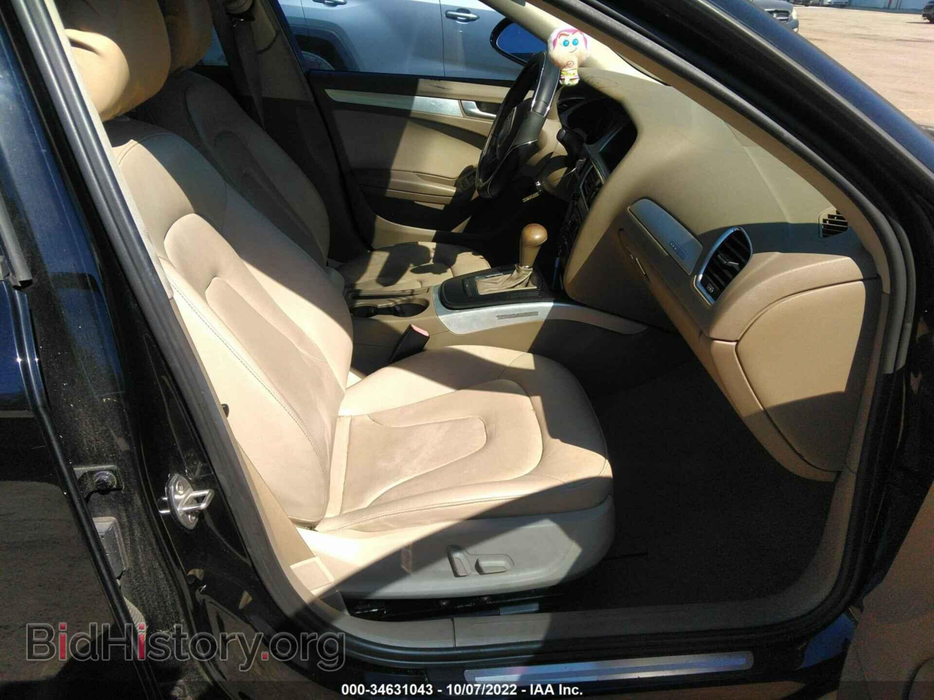 2012 AUDI A4 - VIN: WAUBFAFL4CN005852 - Фото 5