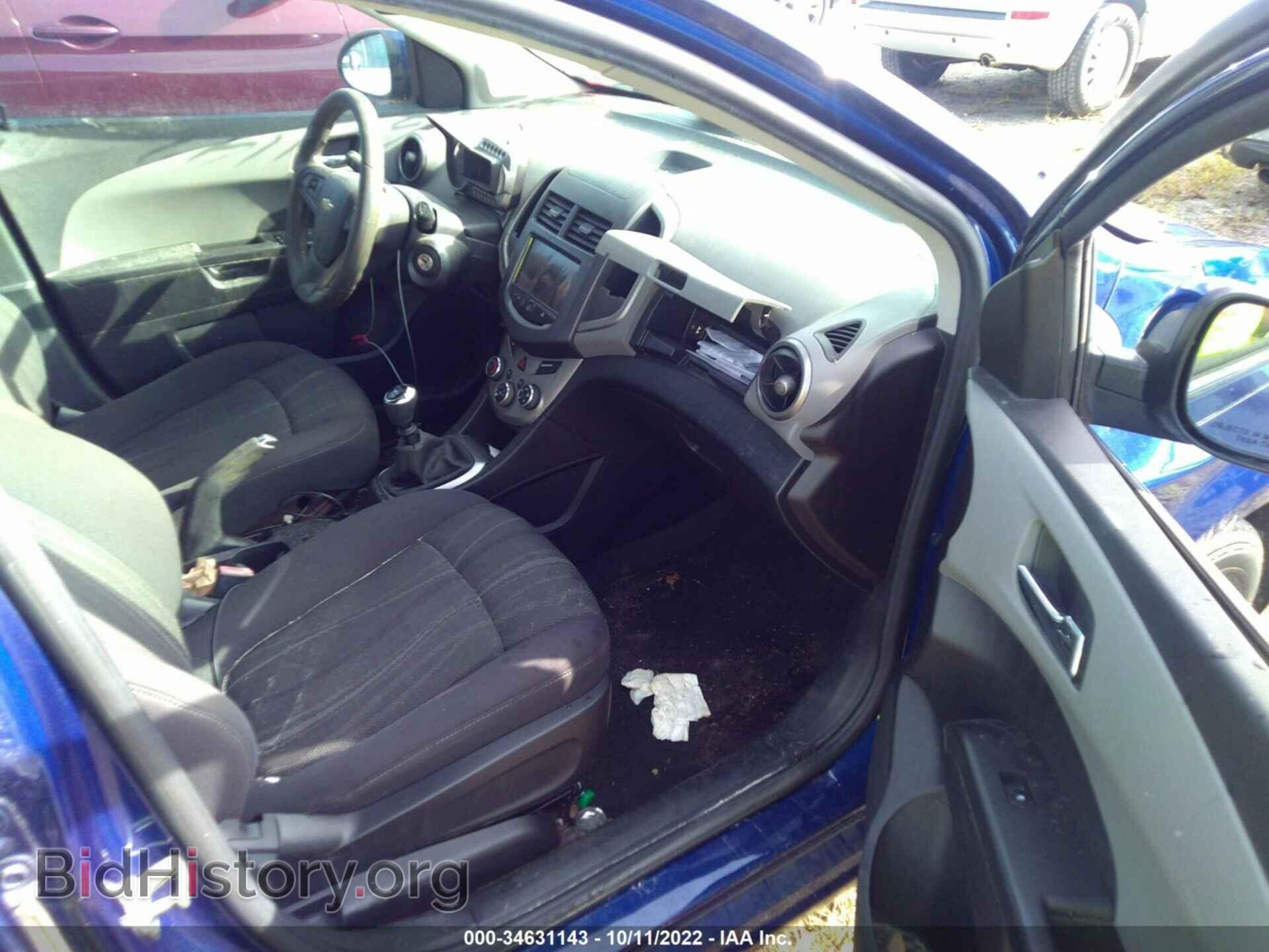 2013 CHEVROLET SONIC - VIN: 1G1JD6SB8D4232122 - Фото 5