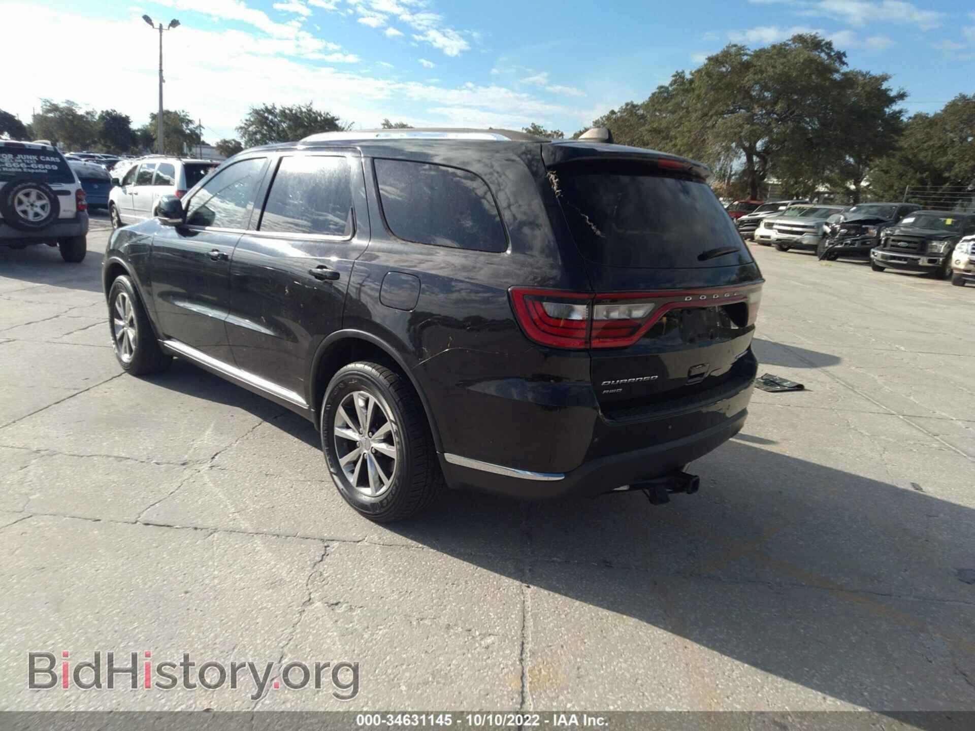 2016 DODGE DURANGO - VIN: 1C4RDJDG1GC460043 - Фото 3