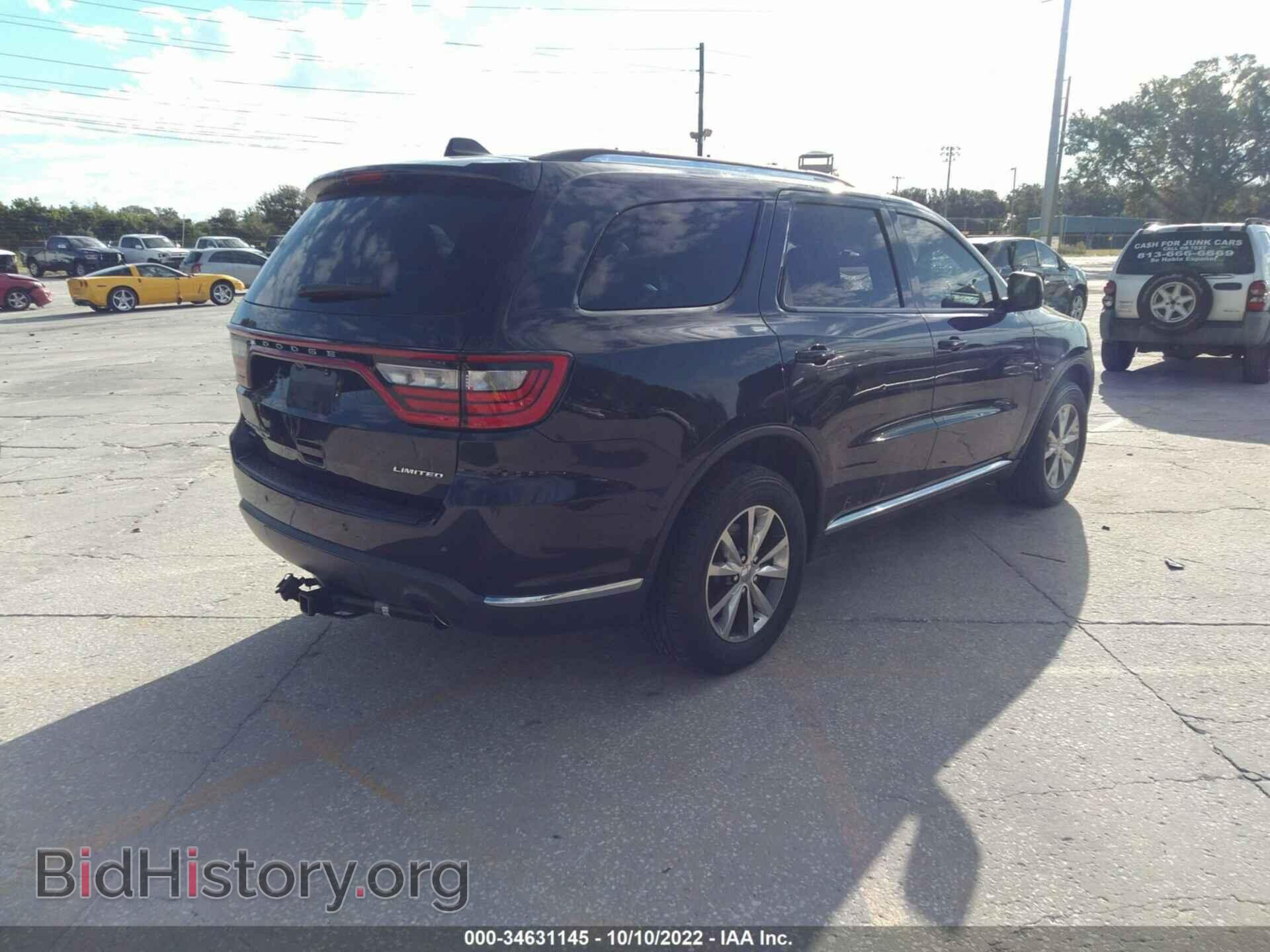 2016 DODGE DURANGO - VIN: 1C4RDJDG1GC460043 - Фото 4
