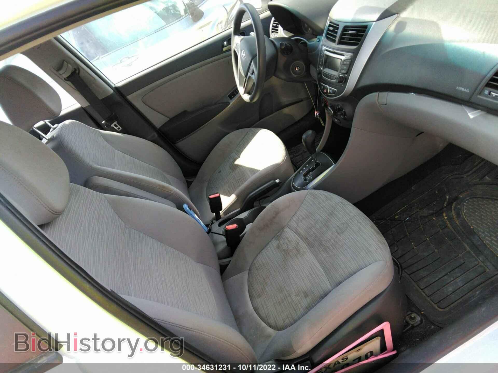 2016 HYUNDAI ACCENT - VIN: KMHCT5AE5GU288818 - Фото 5