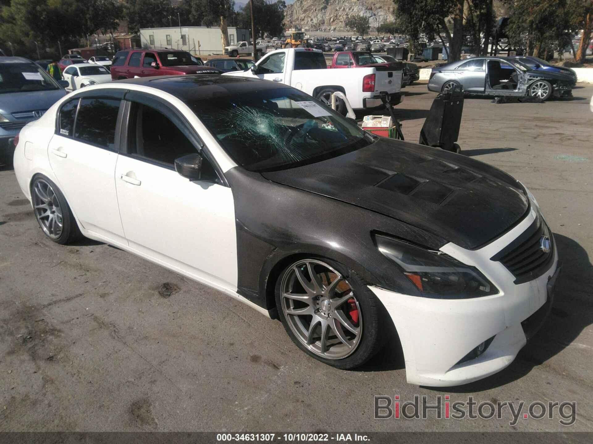 Photo JN1CV6AP8CM934355 - INFINITI G37 SEDAN 2012