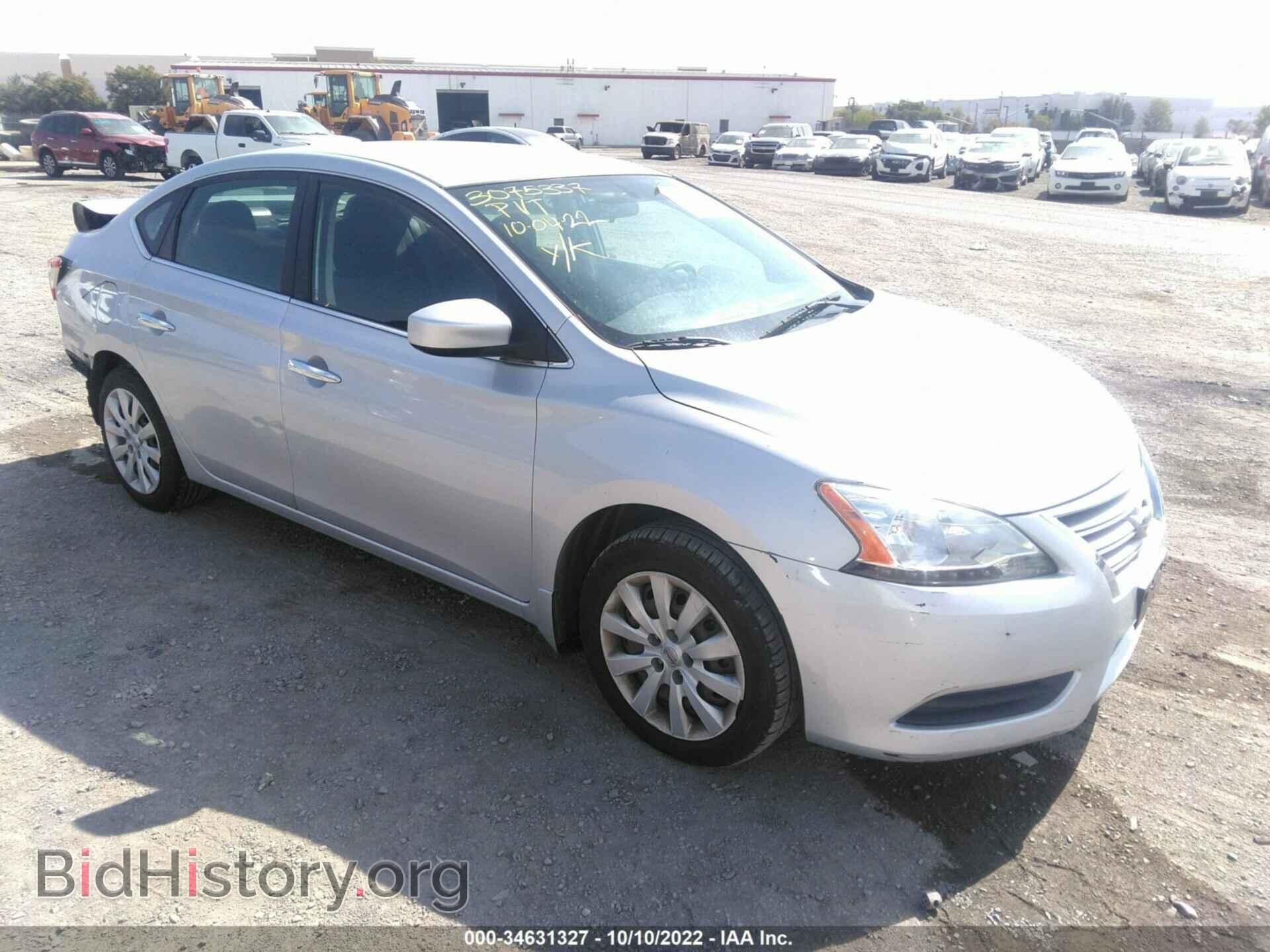 Фотография 1N4AB7AP2DN910508 - NISSAN SENTRA 2013