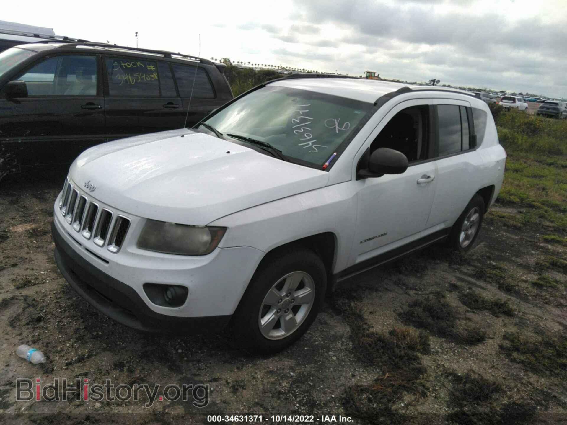 2014 JEEP COMPASS - VIN: 1C4NJCBA4ED749698 - Фото 2