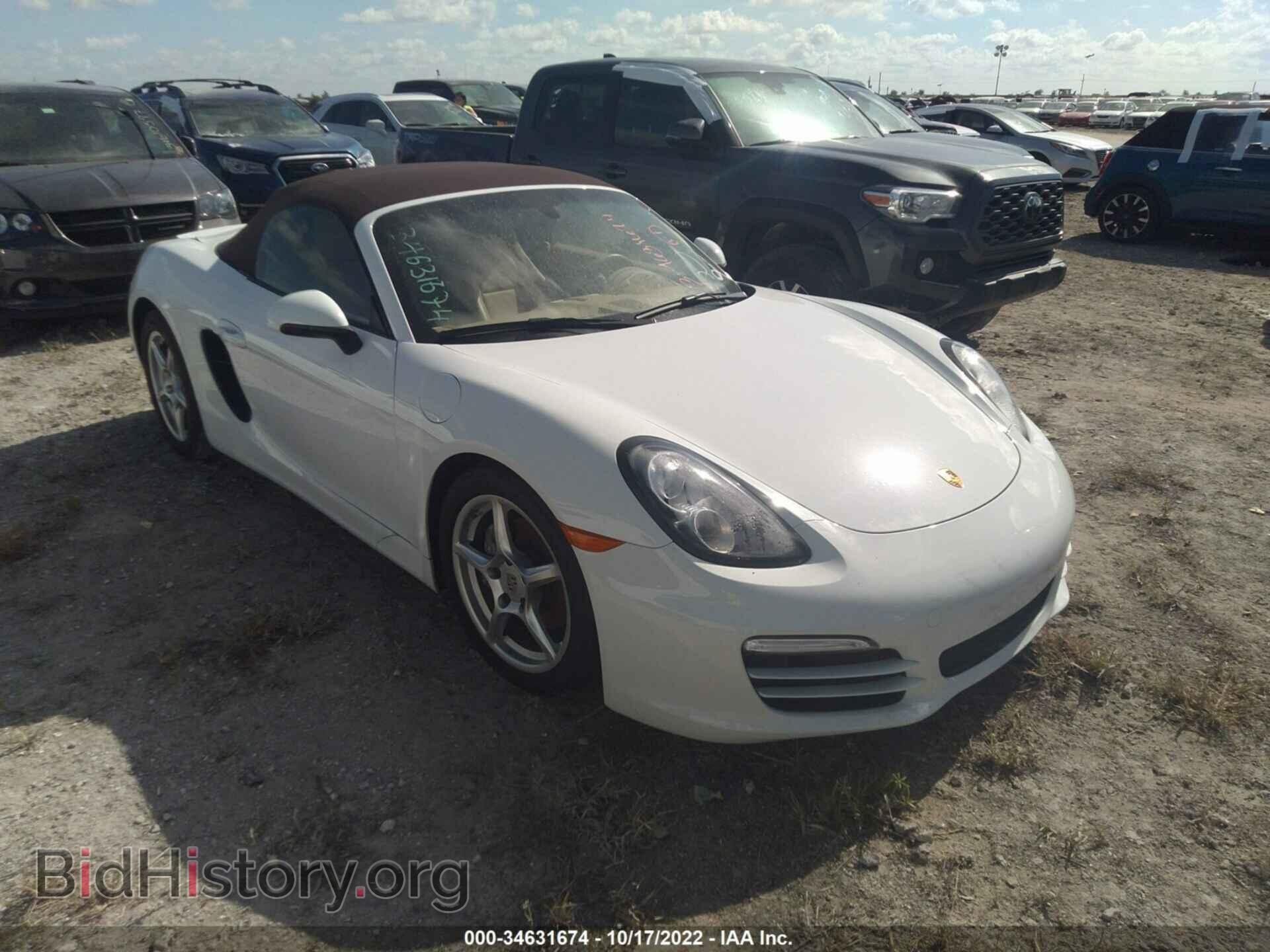 Photo WP0CA2A81DS112939 - PORSCHE BOXSTER 2013