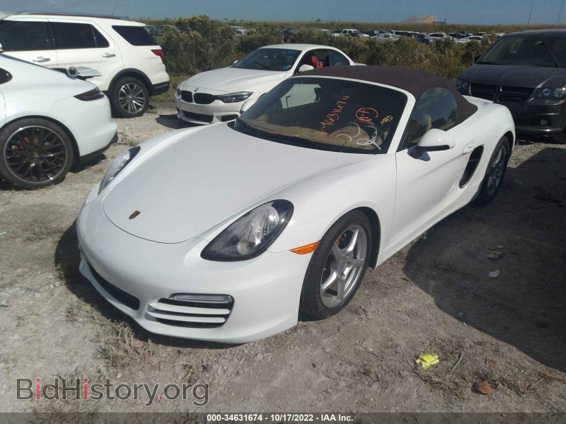 2013 PORSCHE BOXSTER - VIN: WP0CA2A81DS112939 - Фото 2