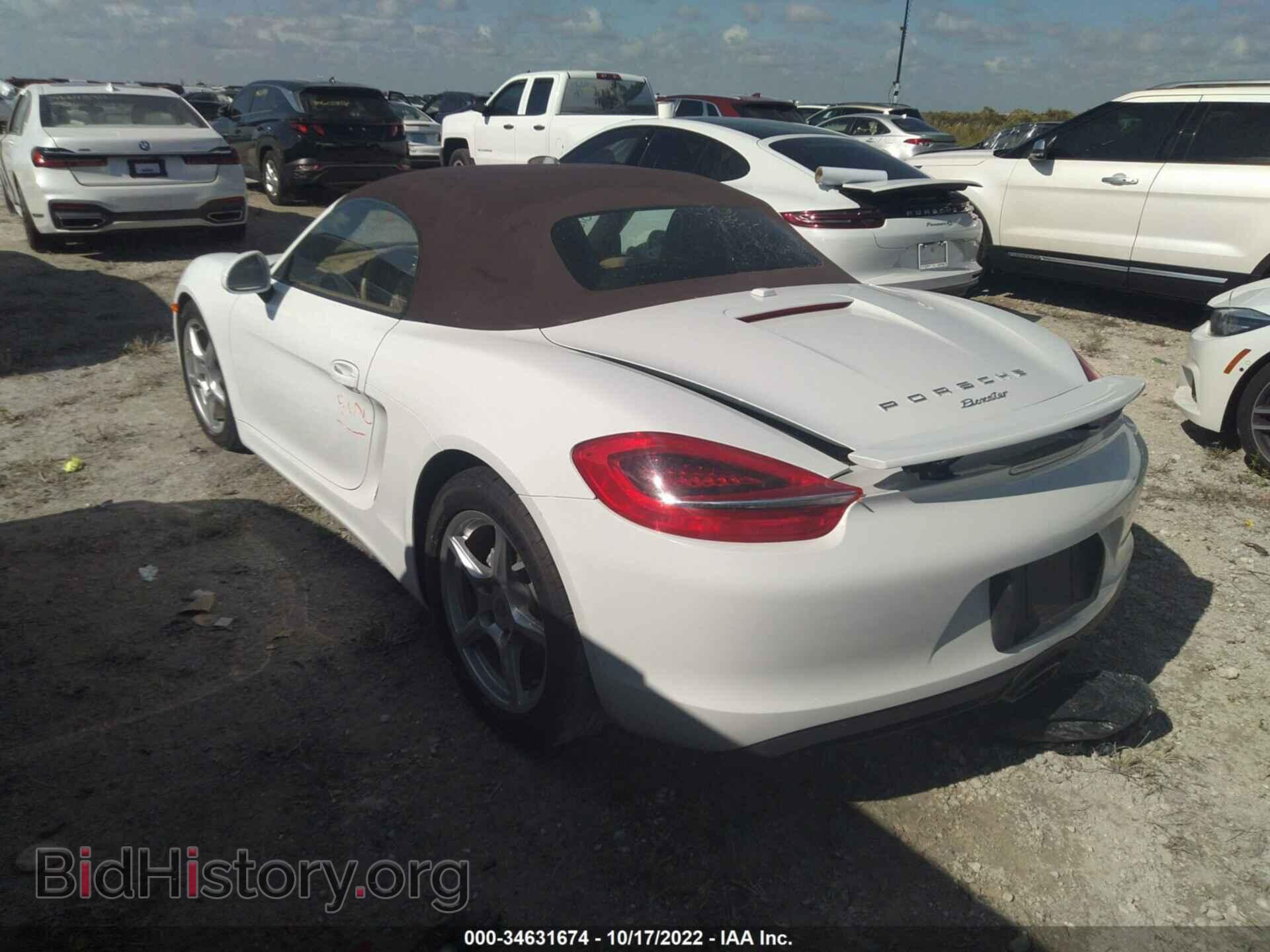 2013 PORSCHE BOXSTER - VIN: WP0CA2A81DS112939 - Фото 3