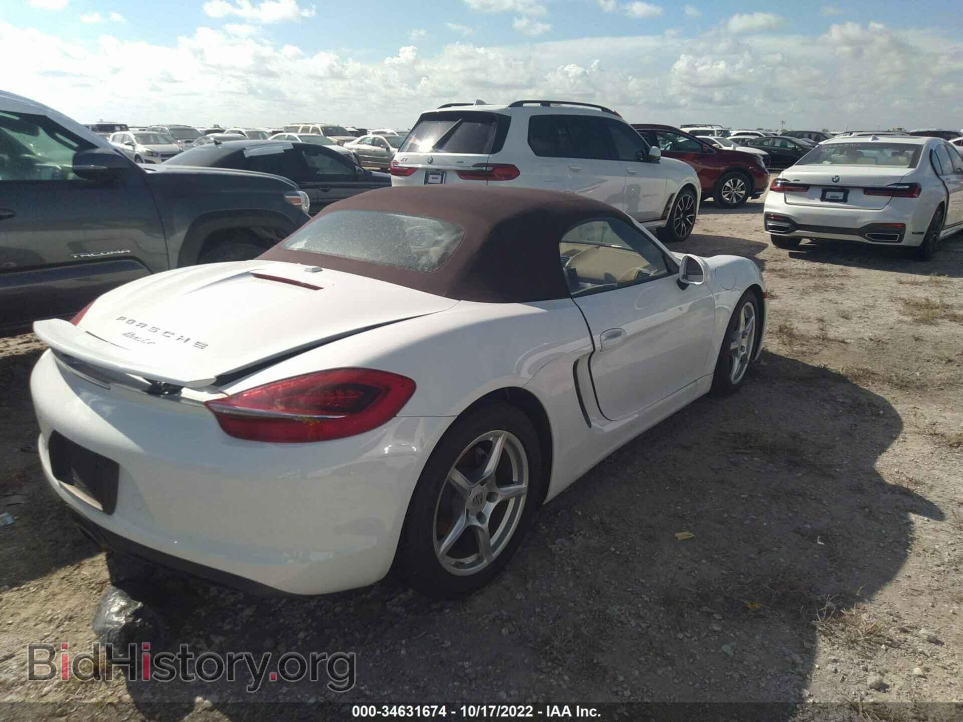 2013 PORSCHE BOXSTER - VIN: WP0CA2A81DS112939 - Фото 4