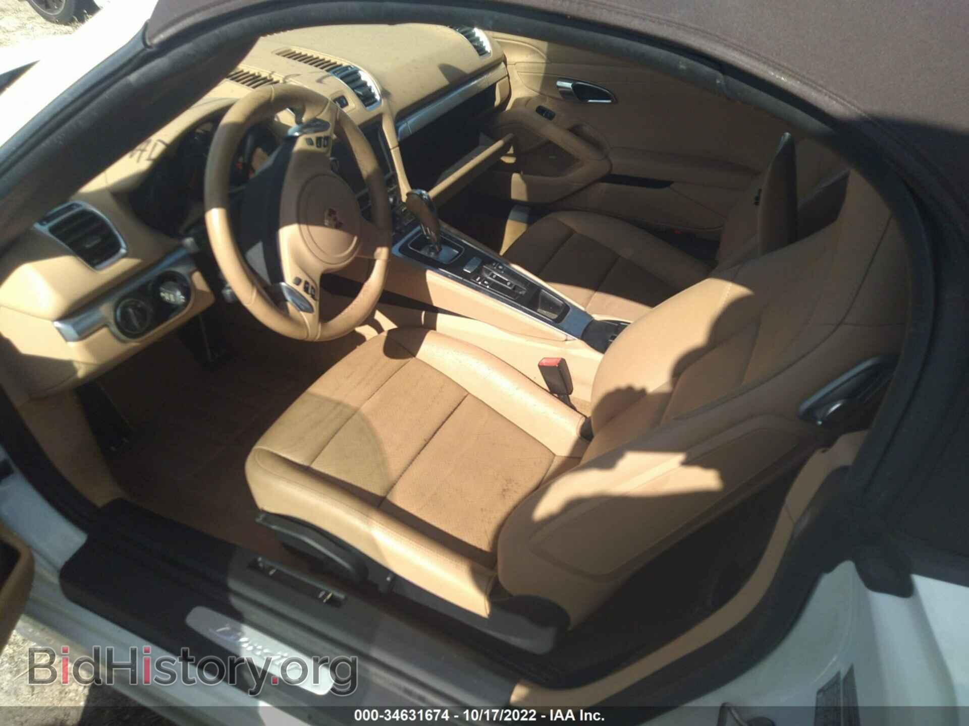 2013 PORSCHE BOXSTER - VIN: WP0CA2A81DS112939 - Фото 5