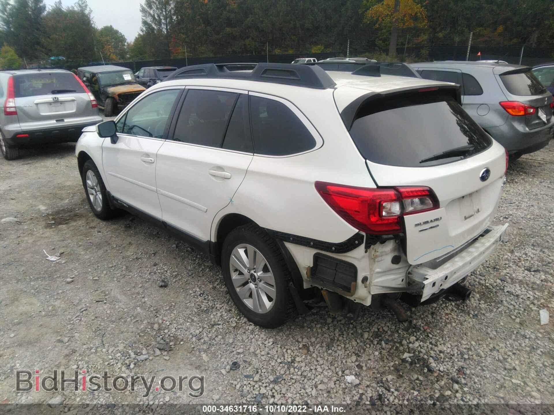 2016 SUBARU OUTBACK - VIN: 4S4BSADC0G3208056 - Фото 3