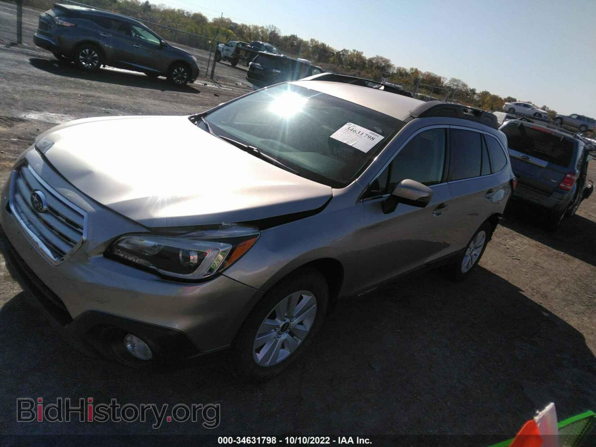 2015 SUBARU OUTBACK - VIN: 4S4BSBFC5F3256251 - Фото 2