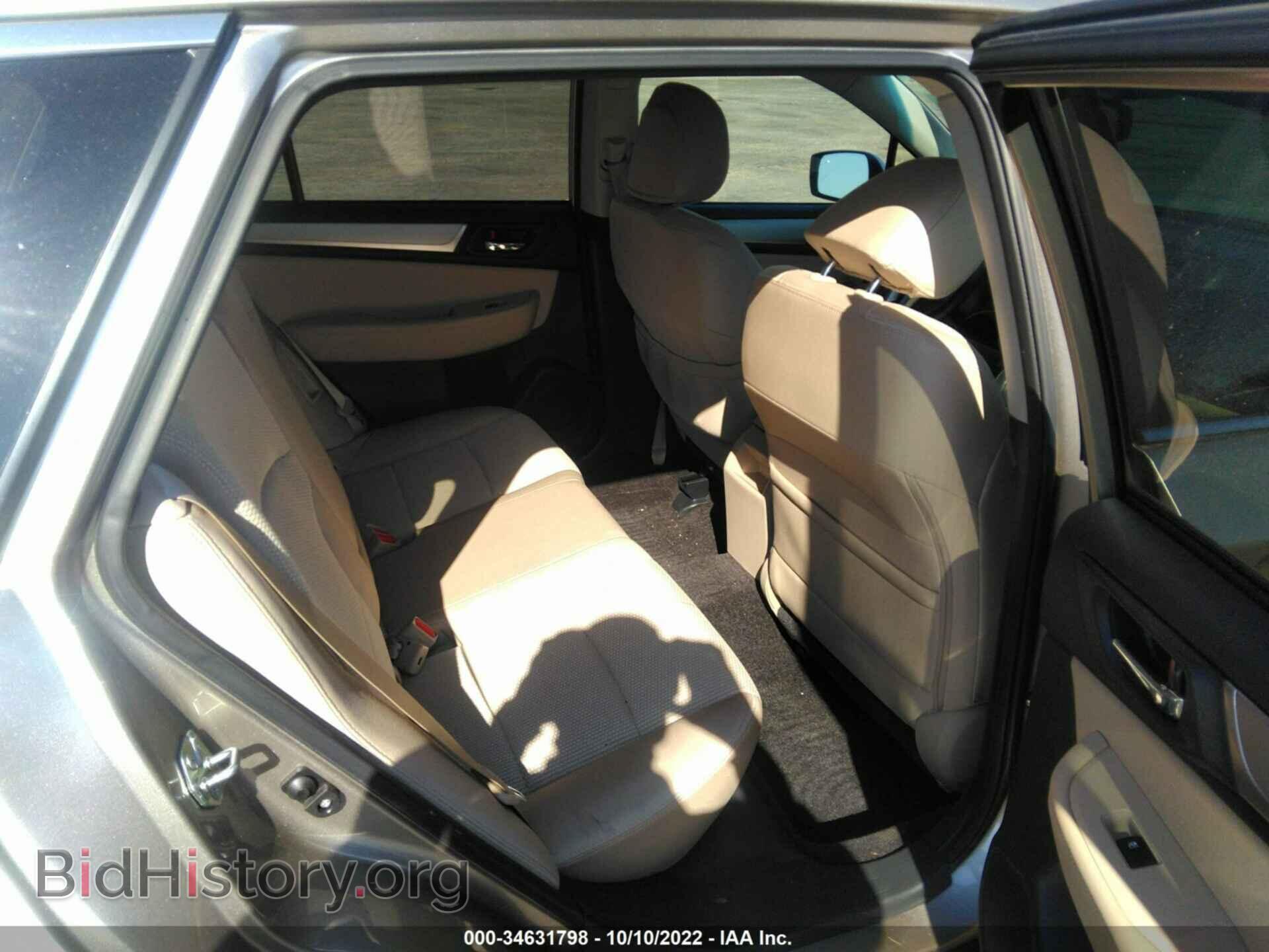 2015 SUBARU OUTBACK - VIN: 4S4BSBFC5F3256251 - Фото 8