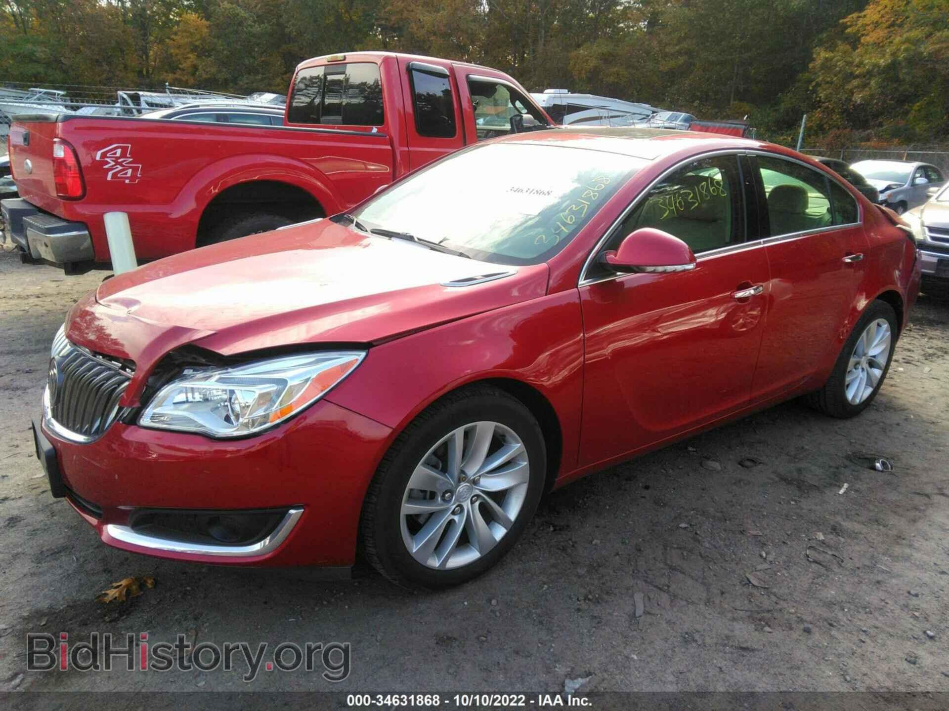 2014 BUICK REGAL - VIN: 2G4GR5GX8E9199621 - Фото 2