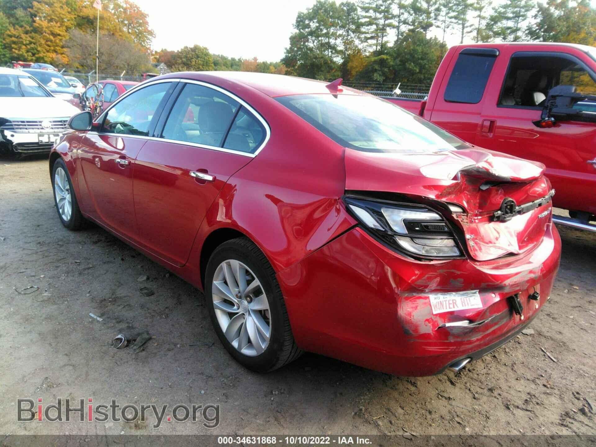 2014 BUICK REGAL - VIN: 2G4GR5GX8E9199621 - Фото 3