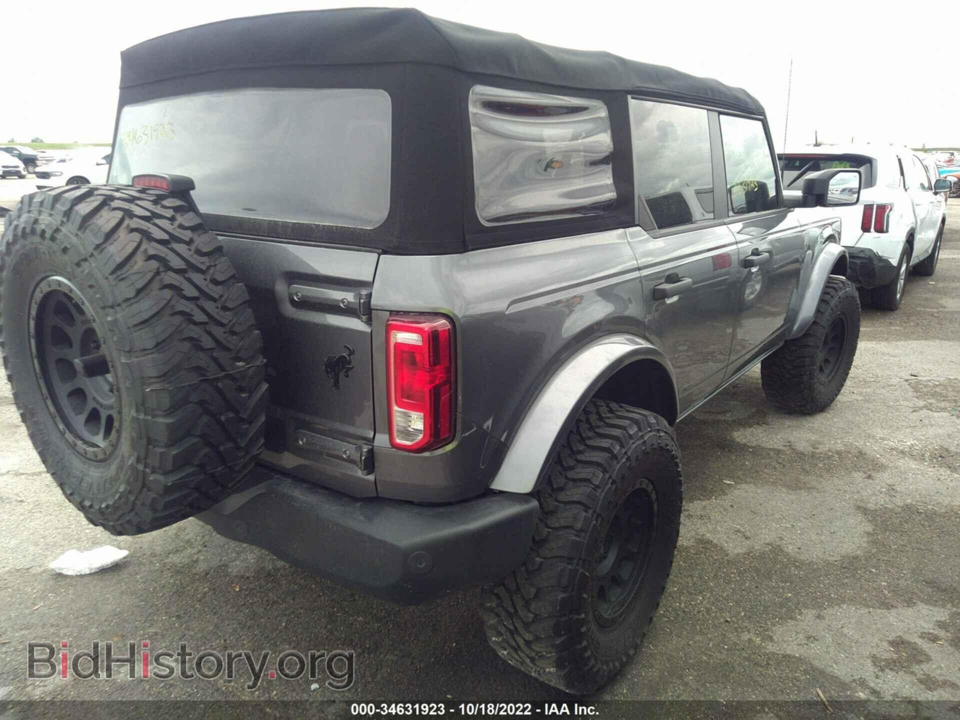 2022 FORD BRONCO - VIN: 1FMDE5BH5NLB19067 - Фото 4
