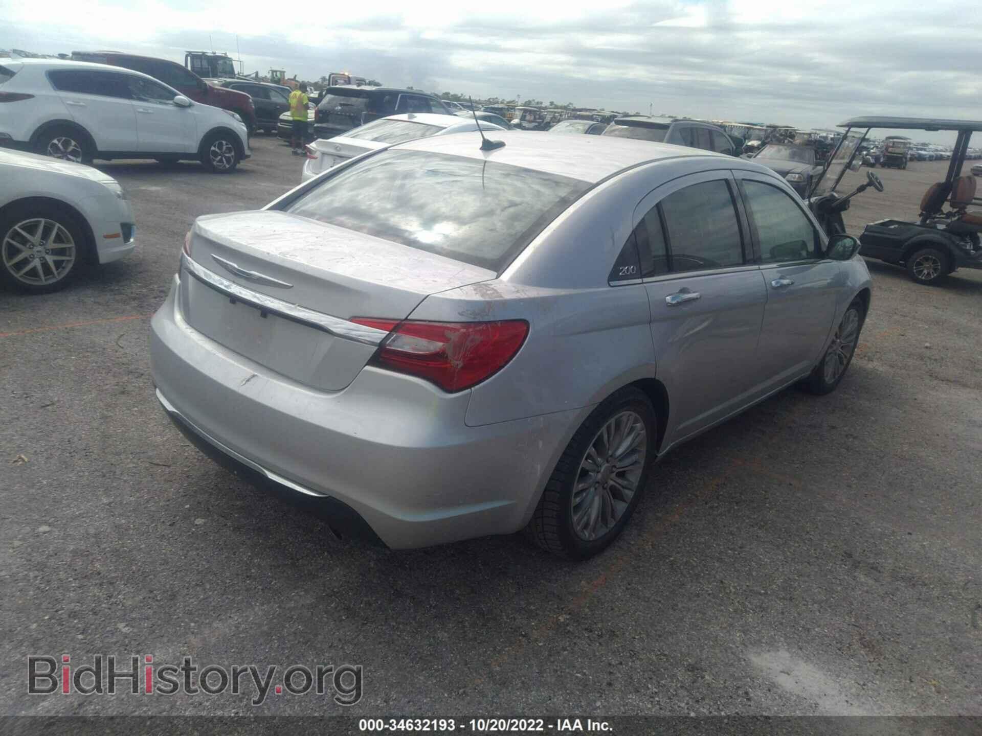 2012 CHRYSLER 200 - VIN: 1C3CCBCG4CN326369 - Фото 4
