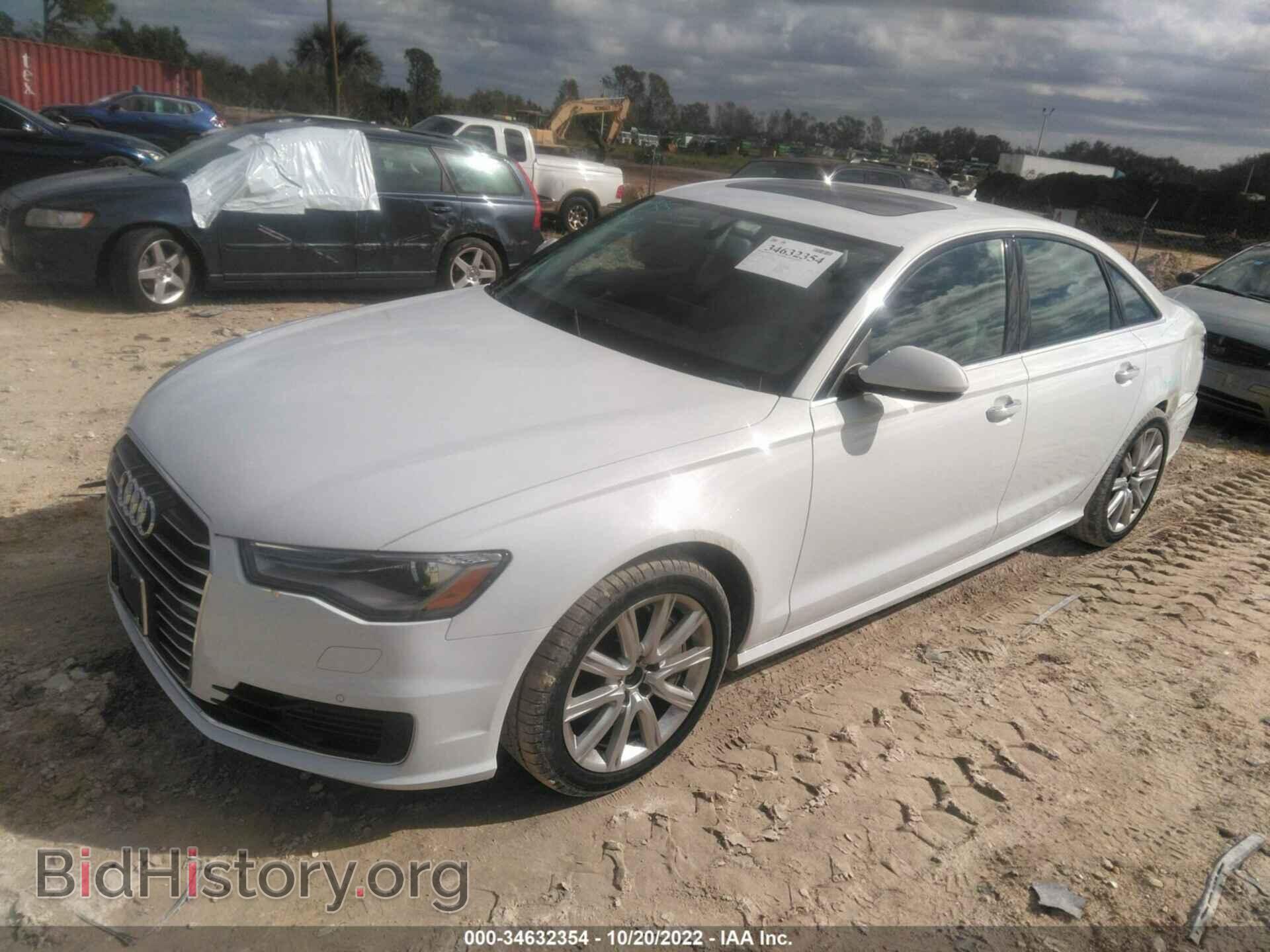 2016 AUDI A6 - VIN: WAUGFAFCXGN155833 - Фото 2