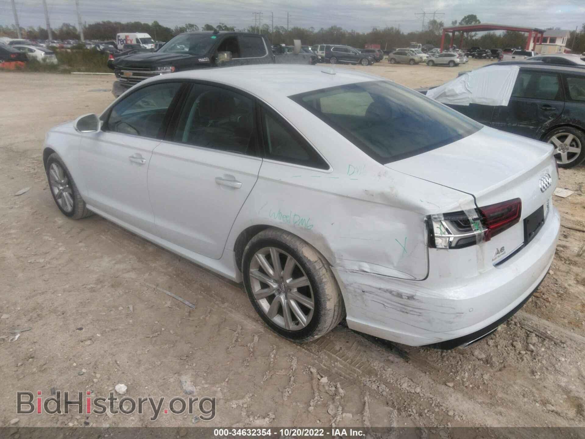2016 AUDI A6 - VIN: WAUGFAFCXGN155833 - Фото 3