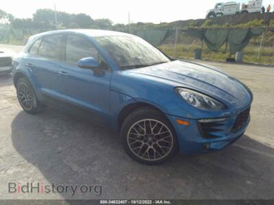 2018 Porsche MACAN, blue — VIN WP1AA2A54JLB09180, IAAI